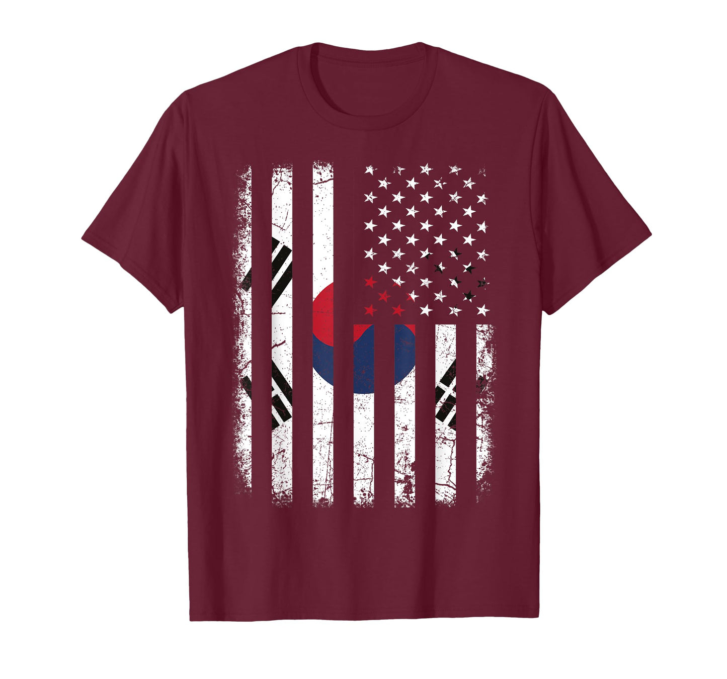 South Korean American Flag South Korea America Pride T-Shirt
