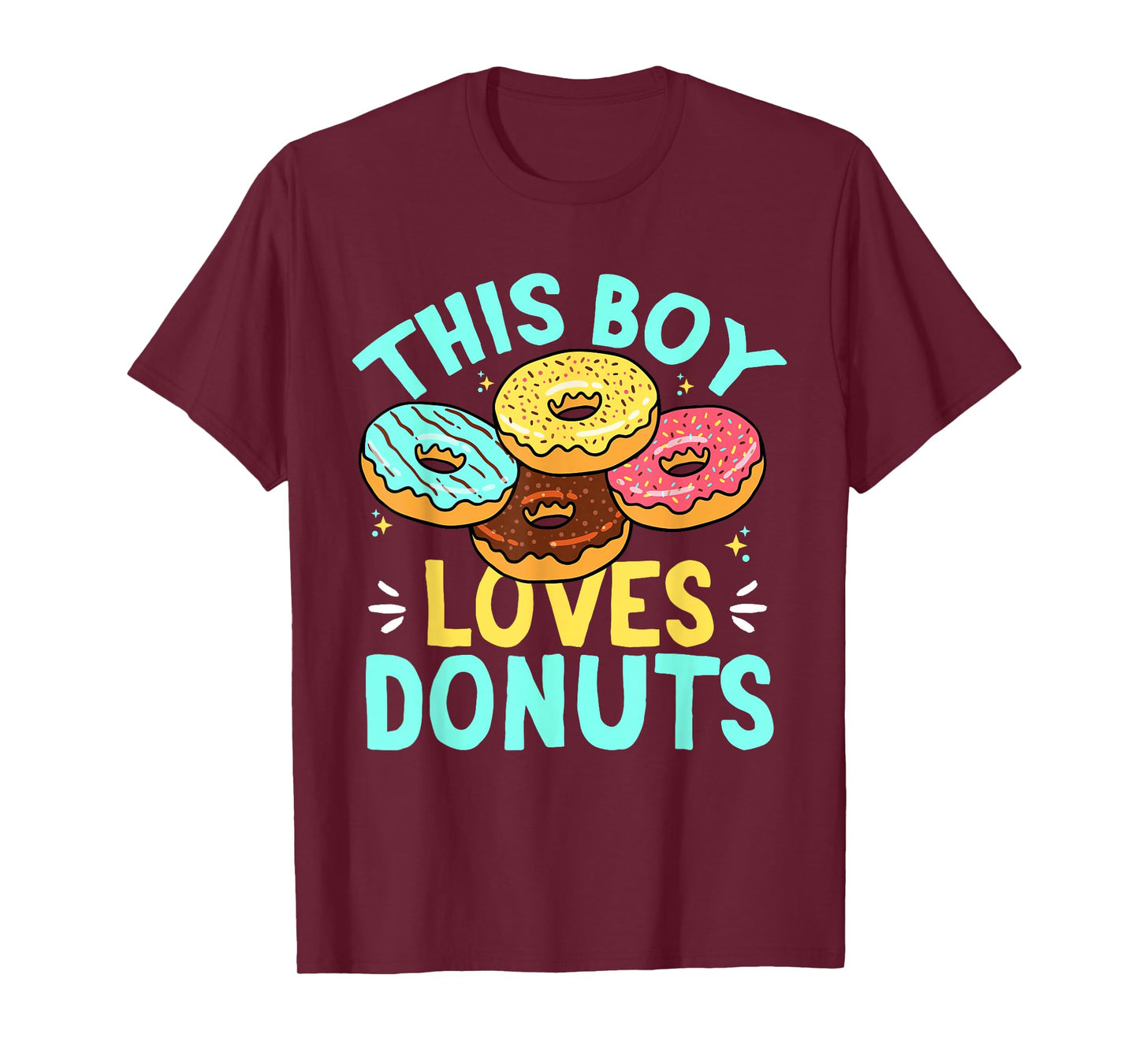 Donut Sweet Food - This Boy Loves Donuts T-Shirt