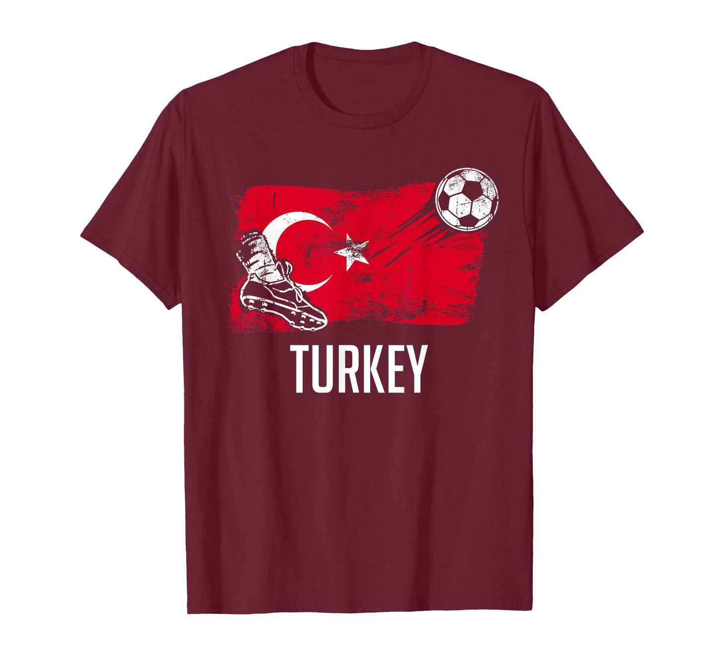 Turkey Flag Jersey Turkish Soccer Team Turkish T-Shirt