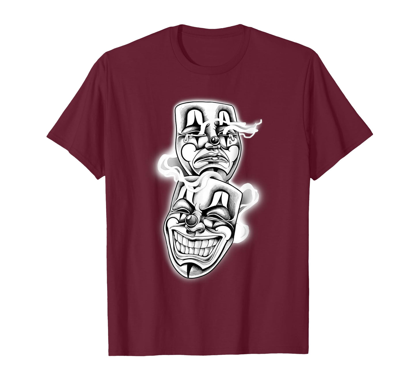 Laugh Now Cry Later Chicano Tattoo Flash T-Shirt