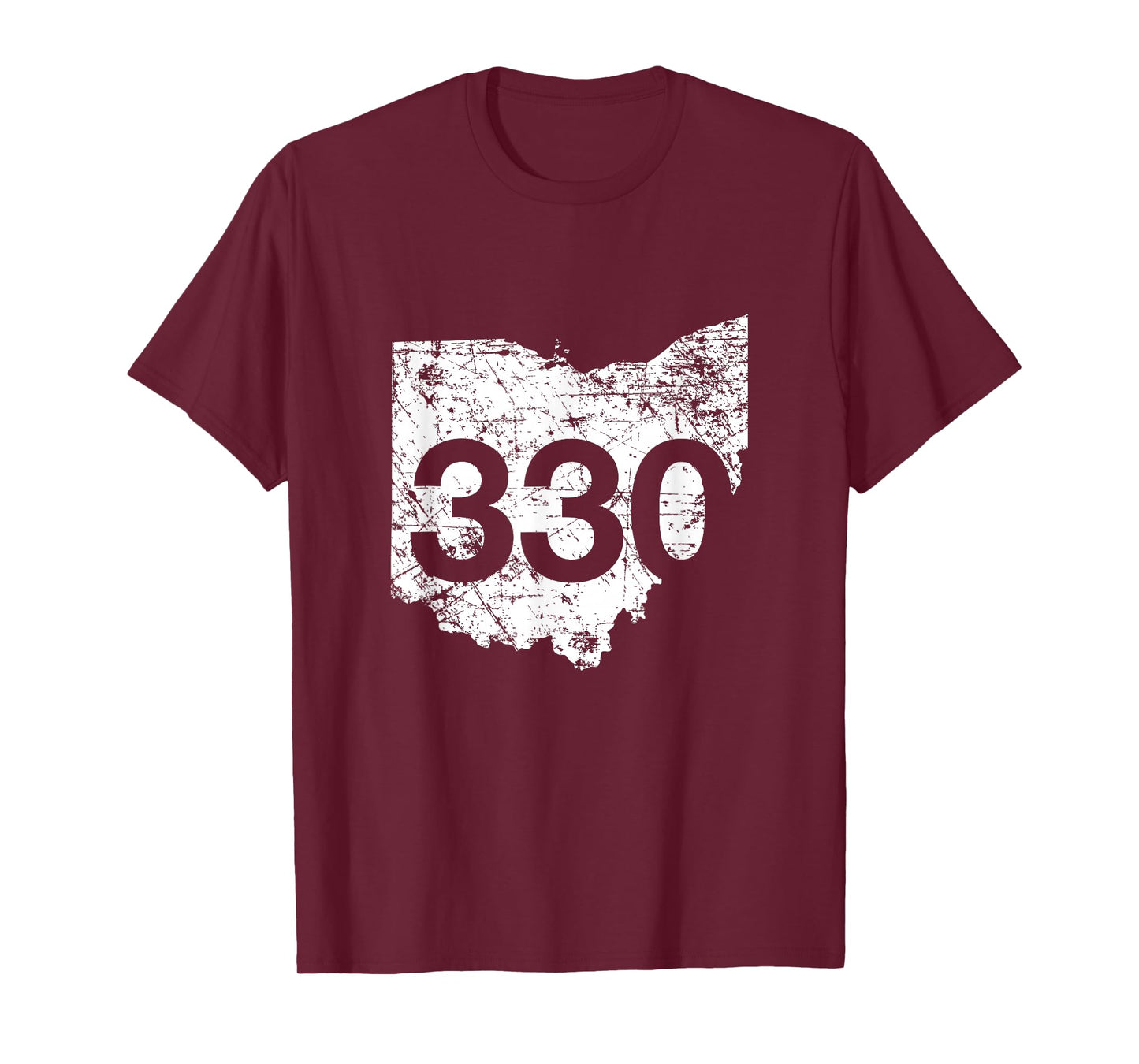 Akron Youngstown Cuyahoga Area Code 330 Shirt, Ohio Gift T-Shirt