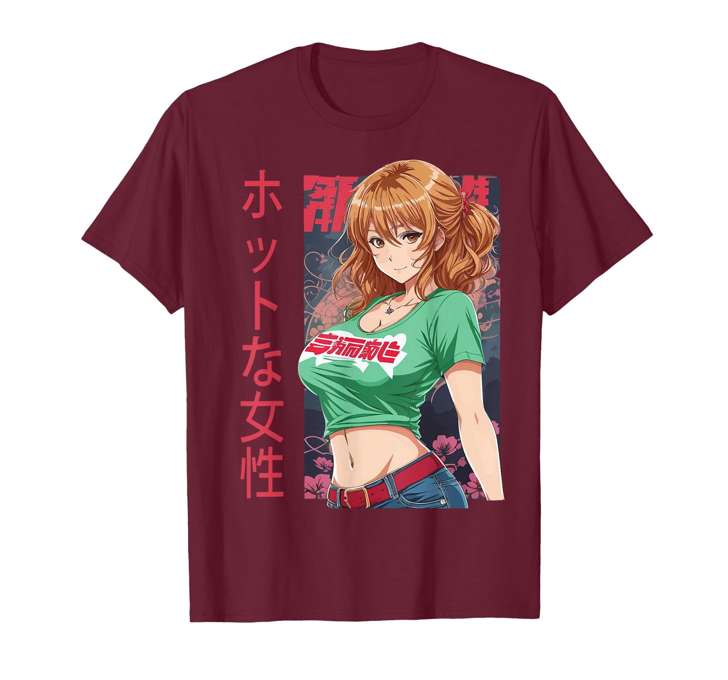 Anime Girl Kawaii Waifu Aesthetic Japanese T-Shirt