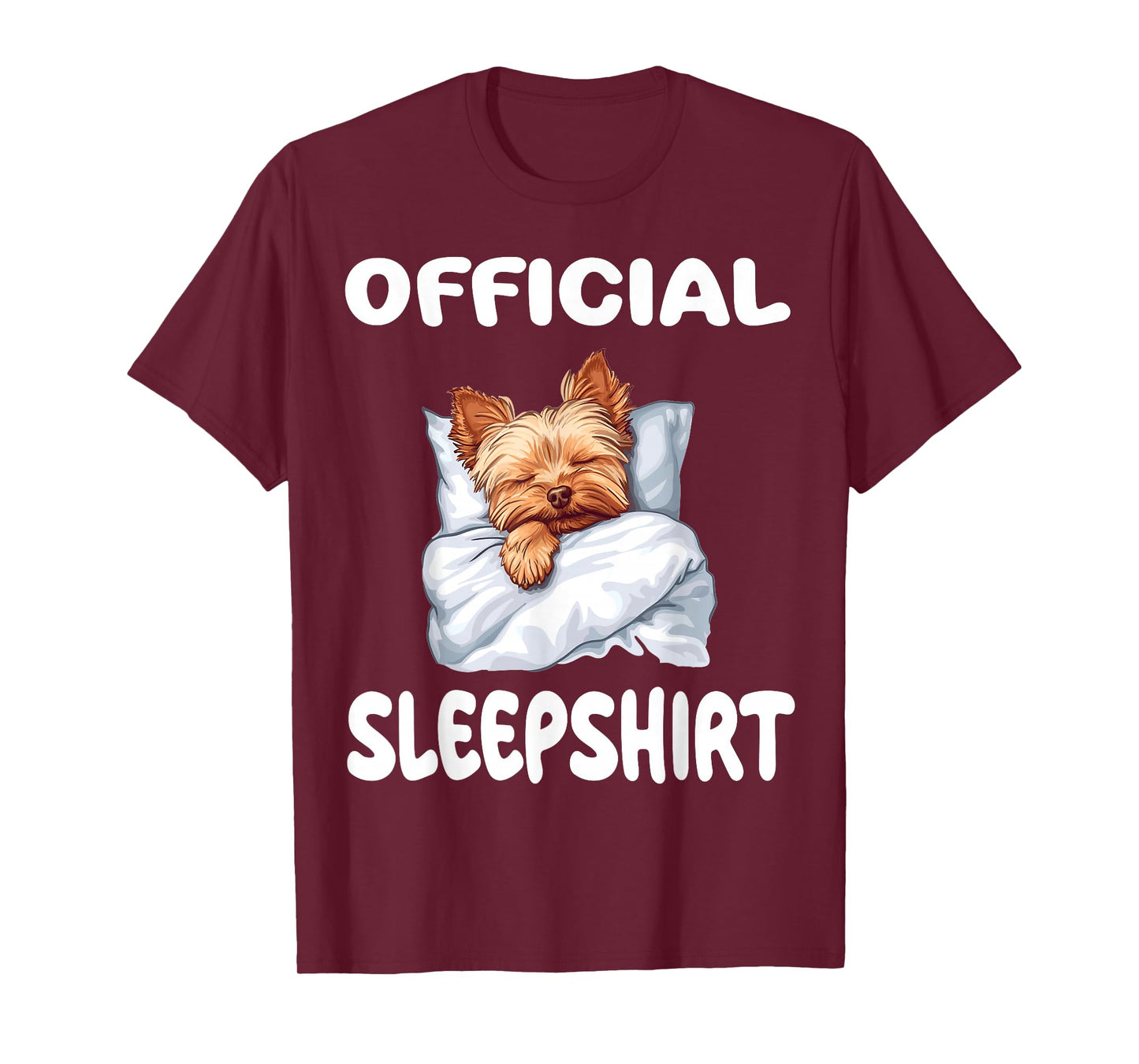Yorkshire Terrier Yorkie Dog Official Sleepshirt Pajamas T-Shirt