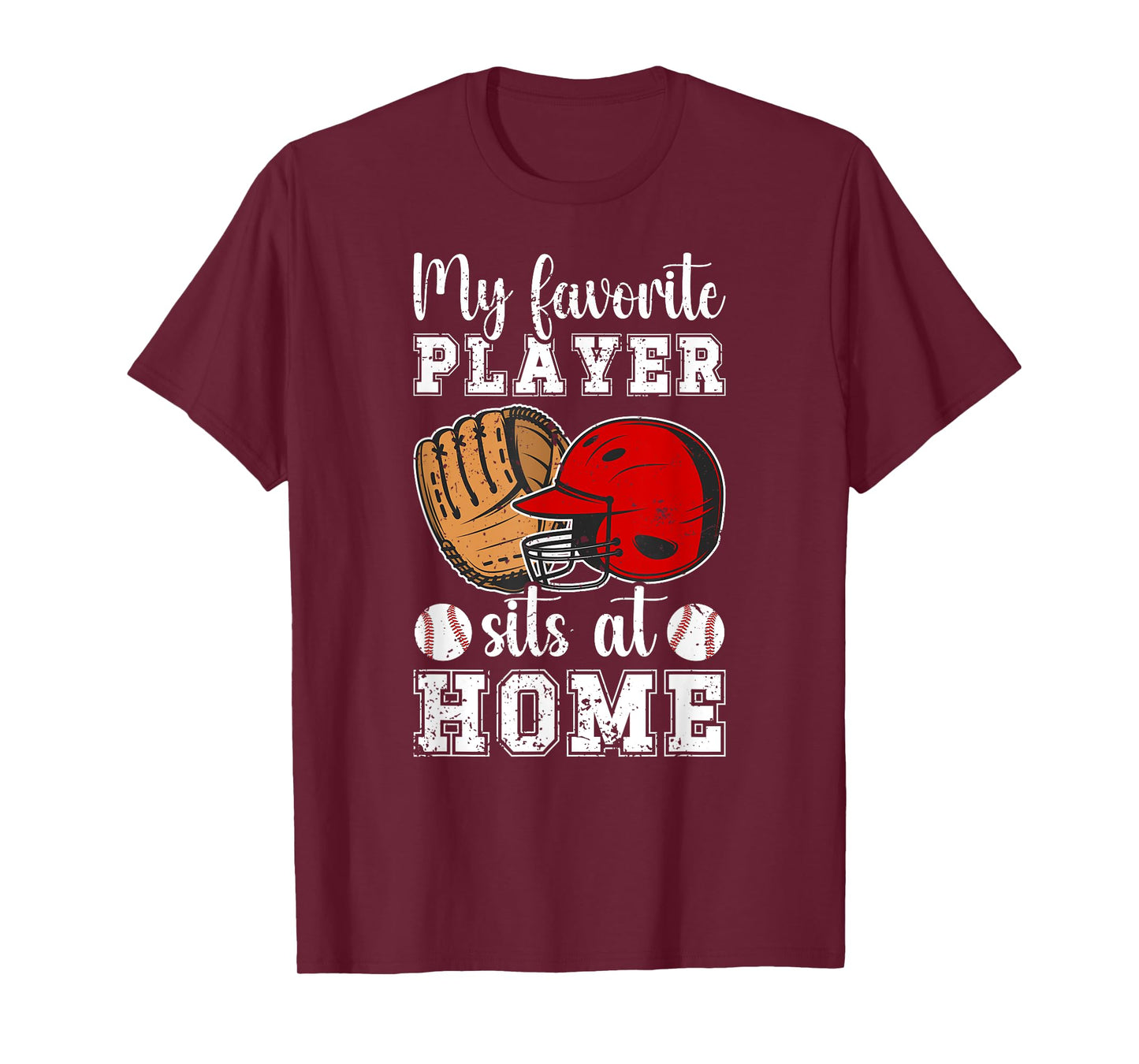 at Home Baseball Catcher Mom of A Baseball Catcher Mother T-Shirt