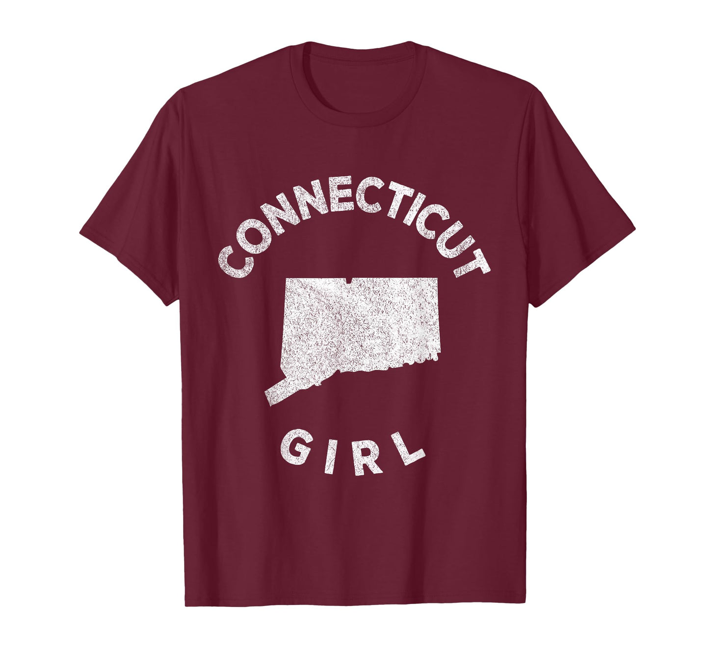 Connecticut Girl Funny Hometown Home Connecticut Roots T-Shirt