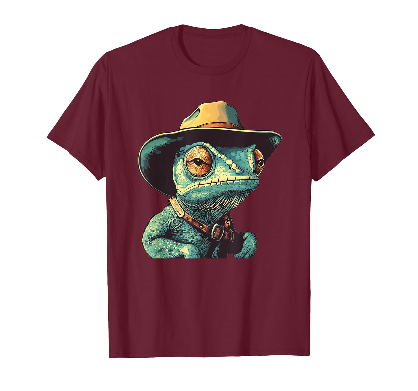 Funny Rootin’ Tootin’ Chameleon Outfit for Boys and Girls T-Shirt