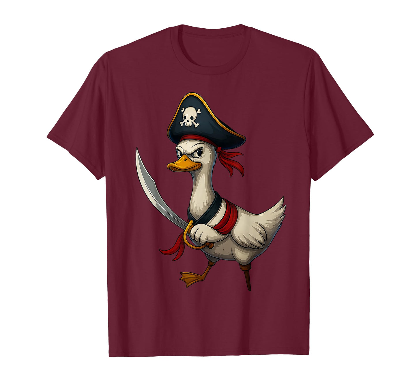 HUGvyn Halloween: Pirate Goose Spooky Goose Costume Boy Kids T-Shirt