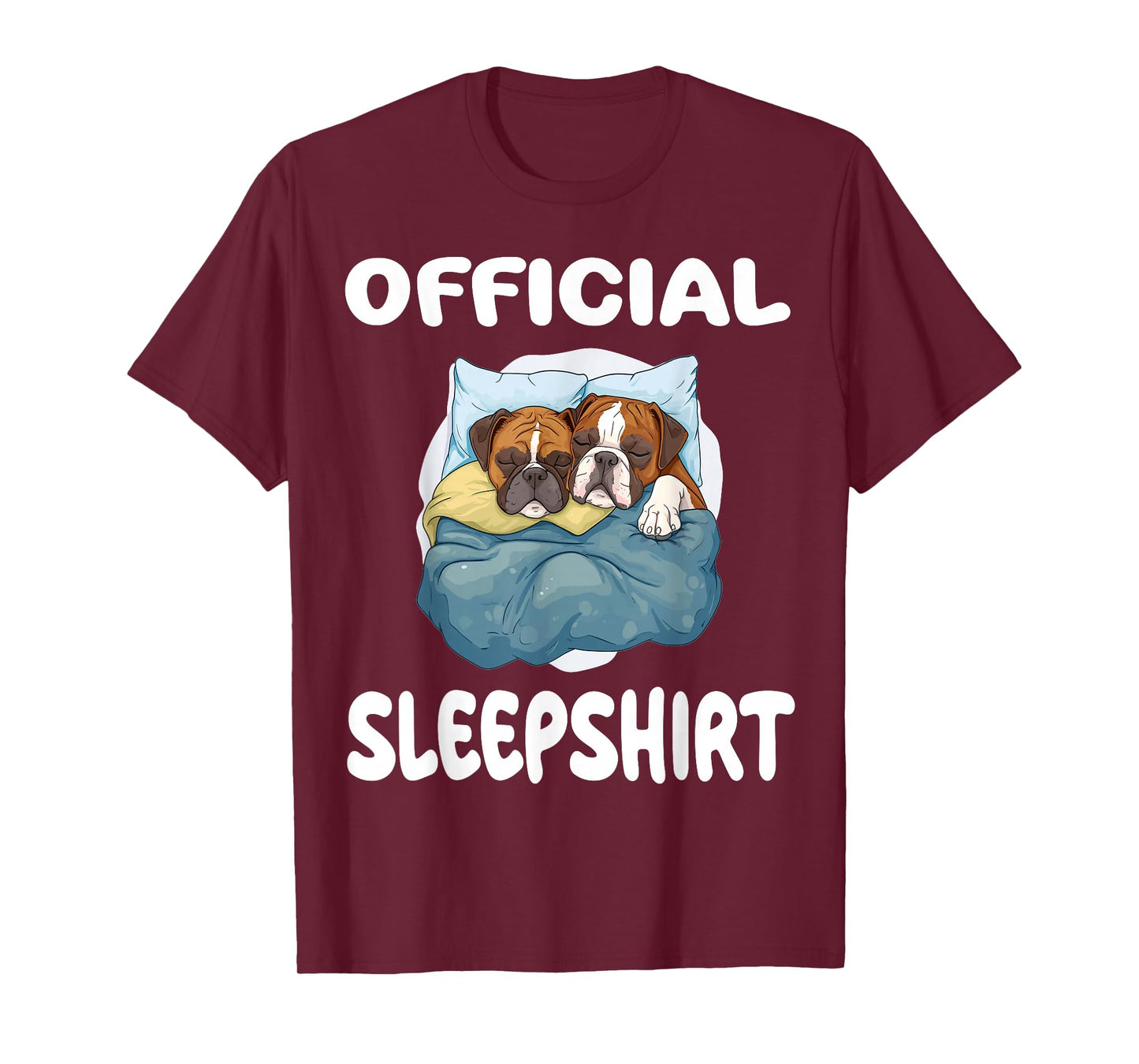 Boxer Dog Official Sleepshirt Pajamas Nightgown T-Shirt