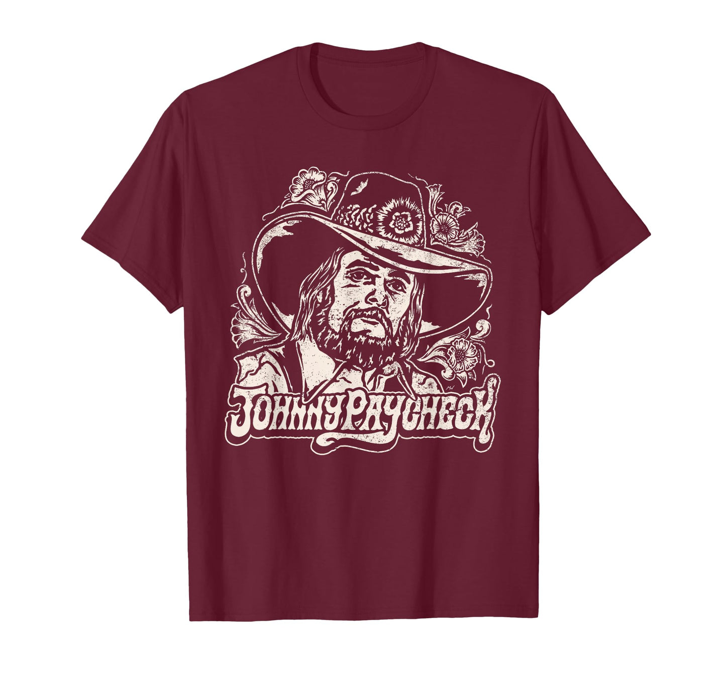 Johnny Paycheck - Portrait - Official Merchandise T-Shirt