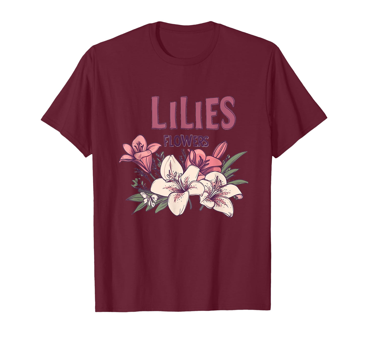 Enchanting Lilies Flowers for a Sweet Style T-Shirt