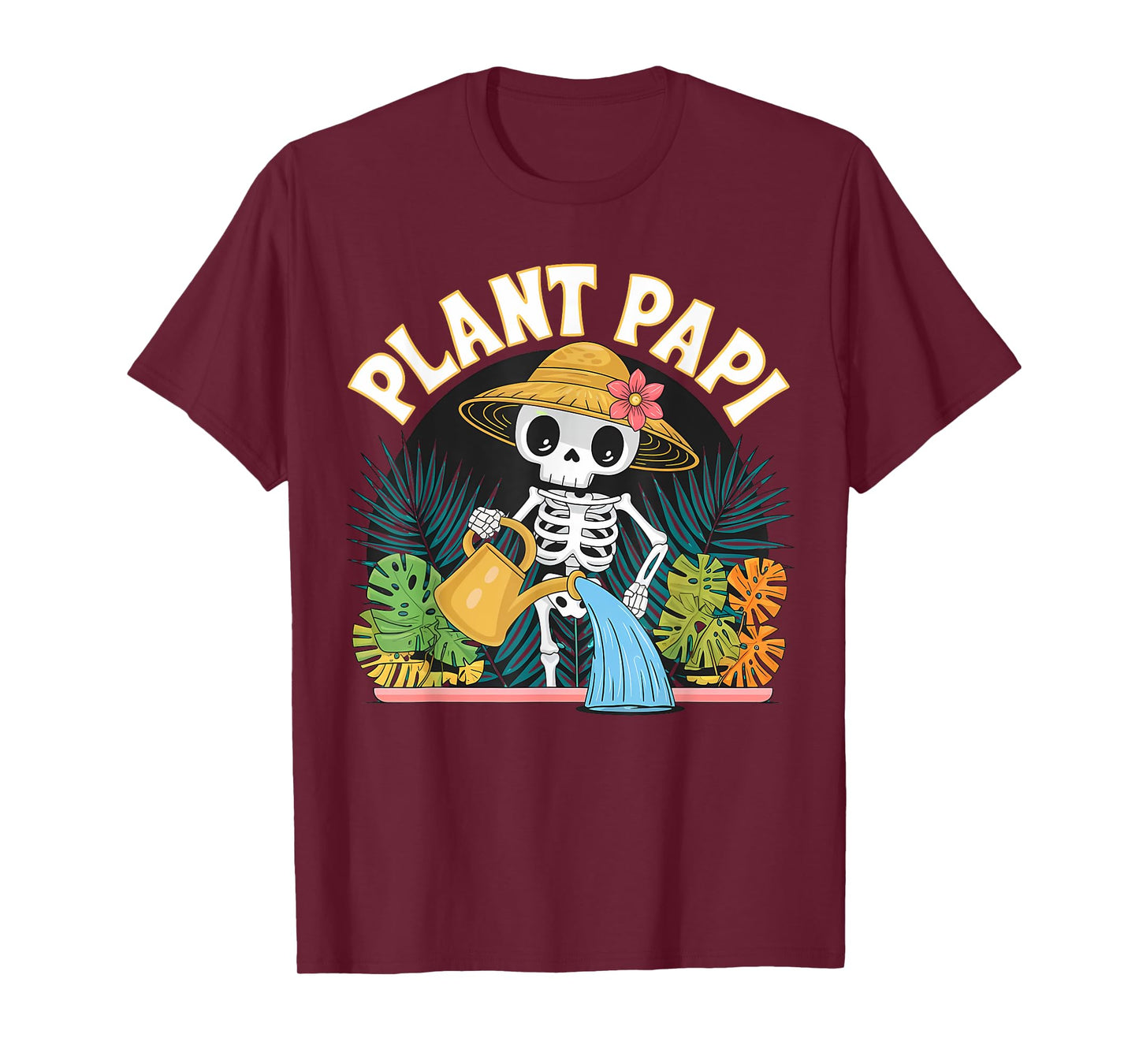 Halloween Plant Papi Daddy Gardener Men Women T-Shirt