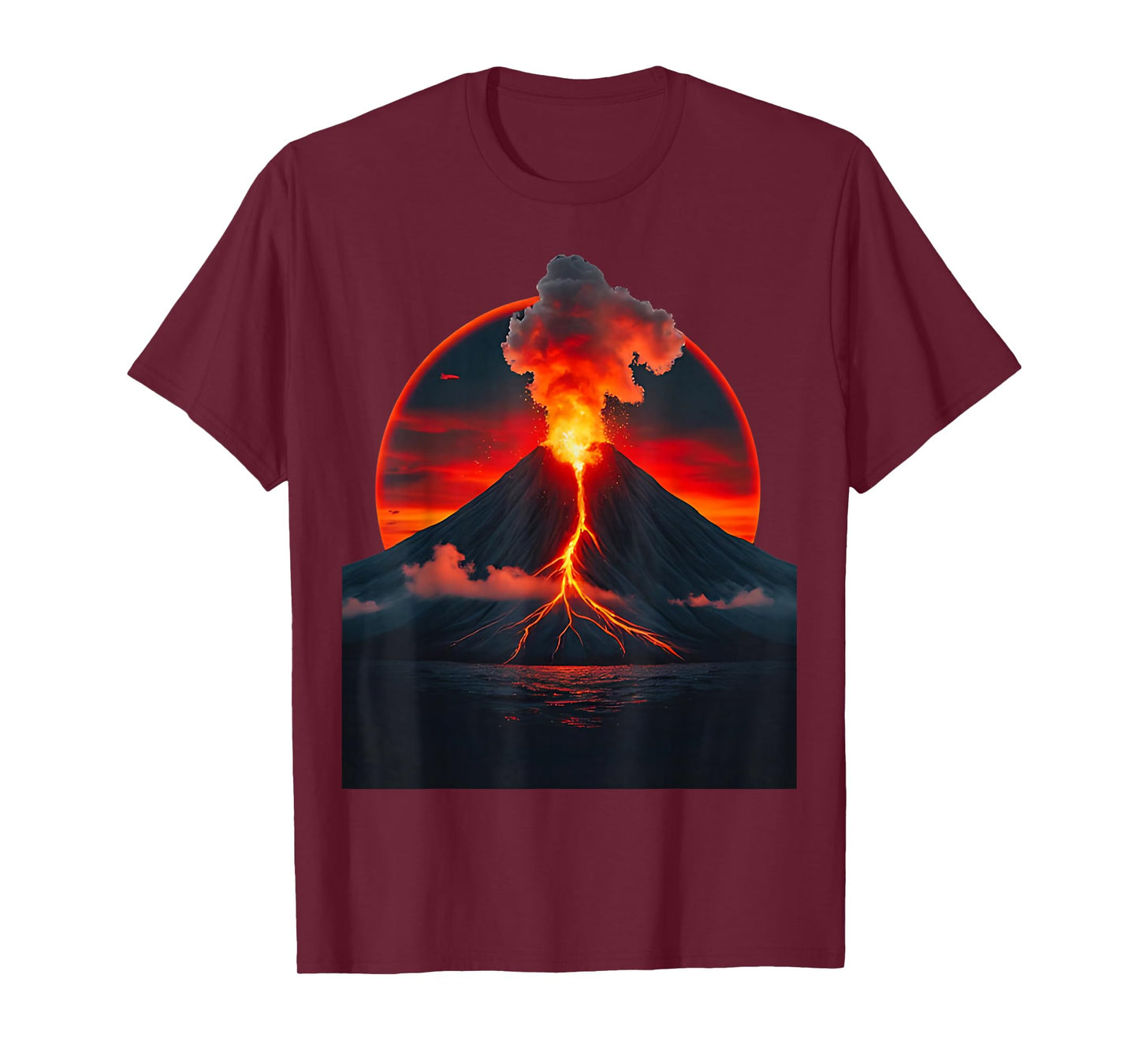 Cool erupting volcano costume for boys and girls T-Shirt
