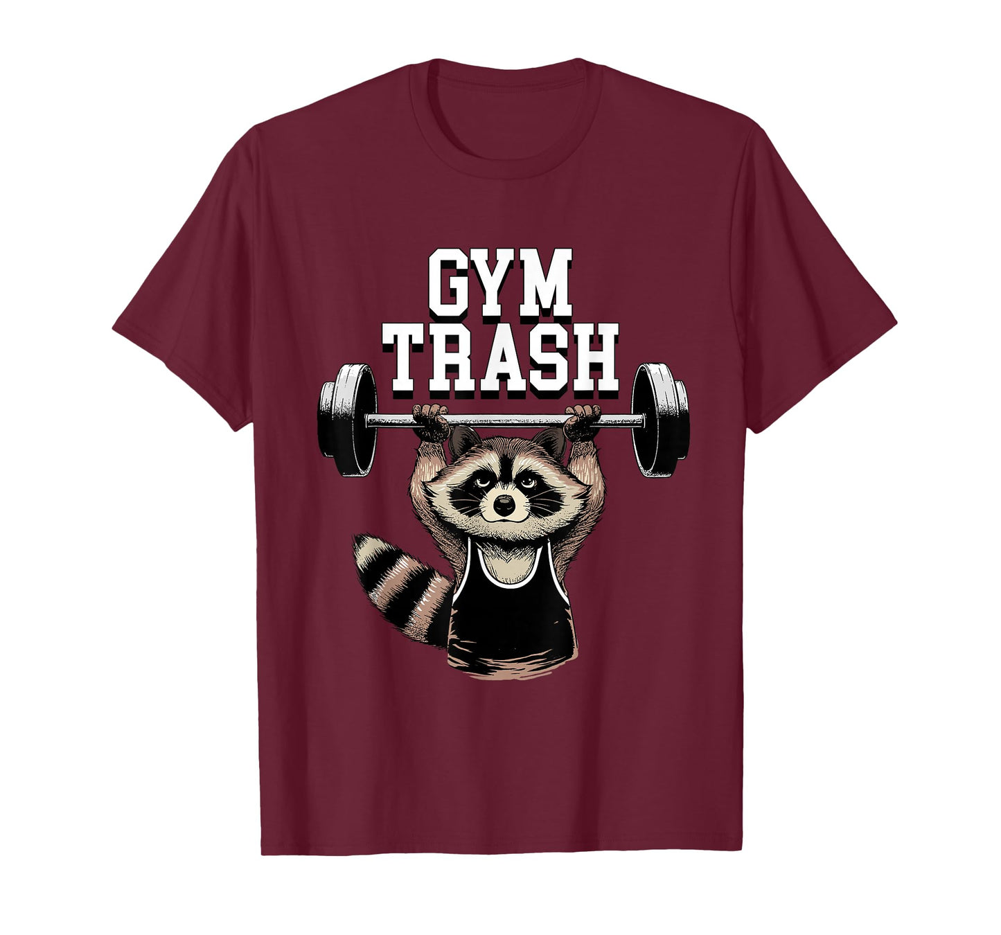 Funny Workout Shirt Raccoon Gym Trash Panda Gym Rats Lifter T-Shirt