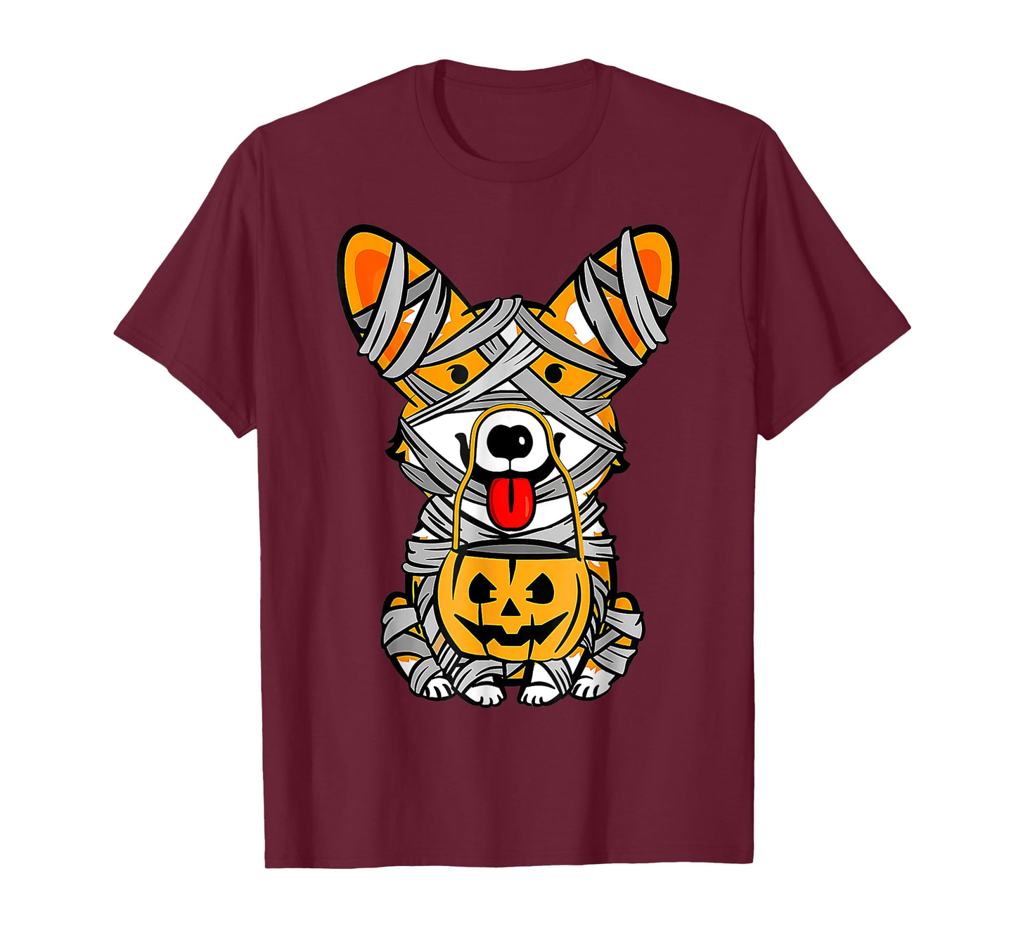 Halloween Cute Welsh Corgi Mummy Dog Lover, Corgi Lovers T-Shirt