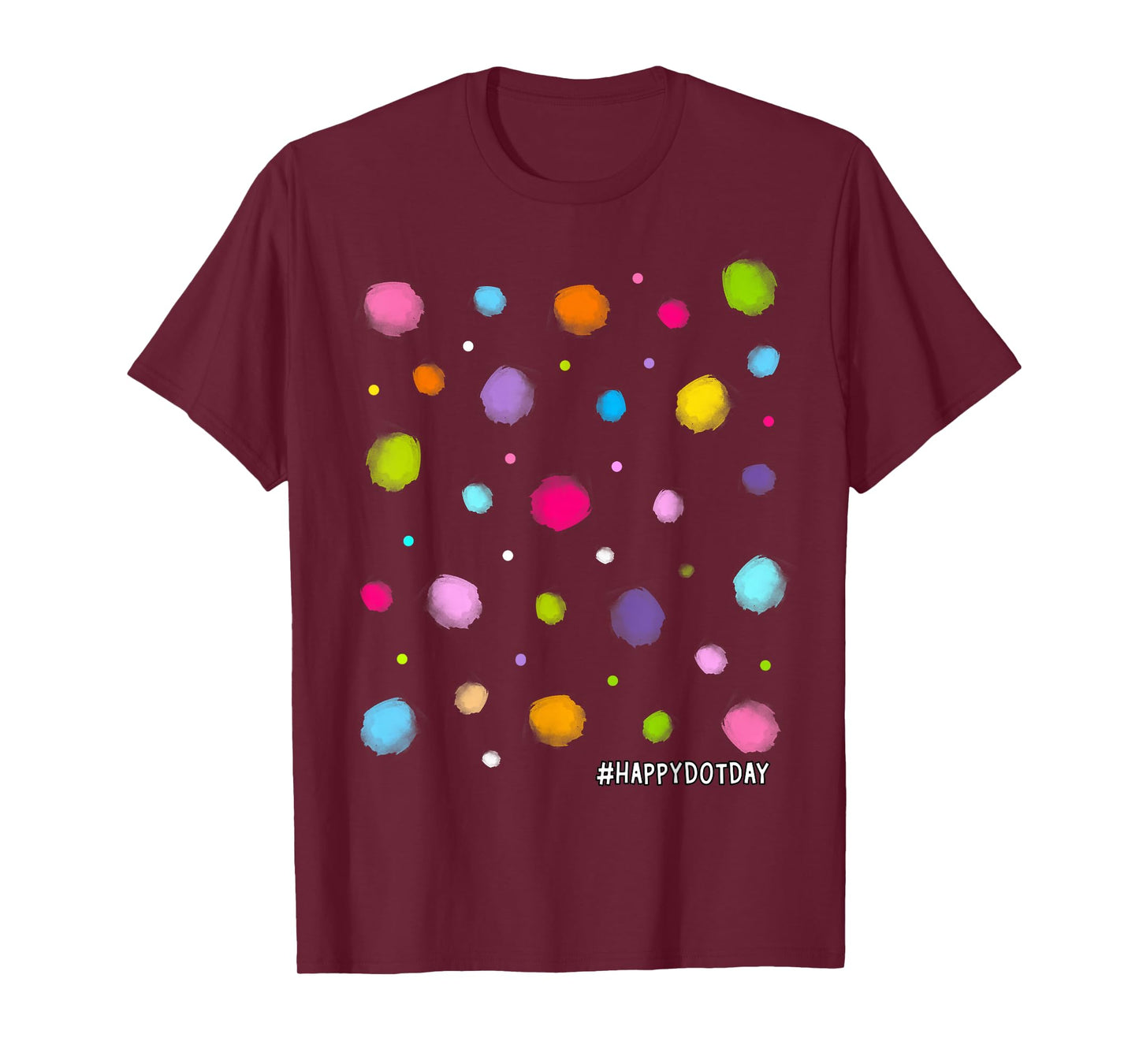 Happy Dot Day 2025 Colorful Polka Dots Kids Girls Dot Day T-Shirt