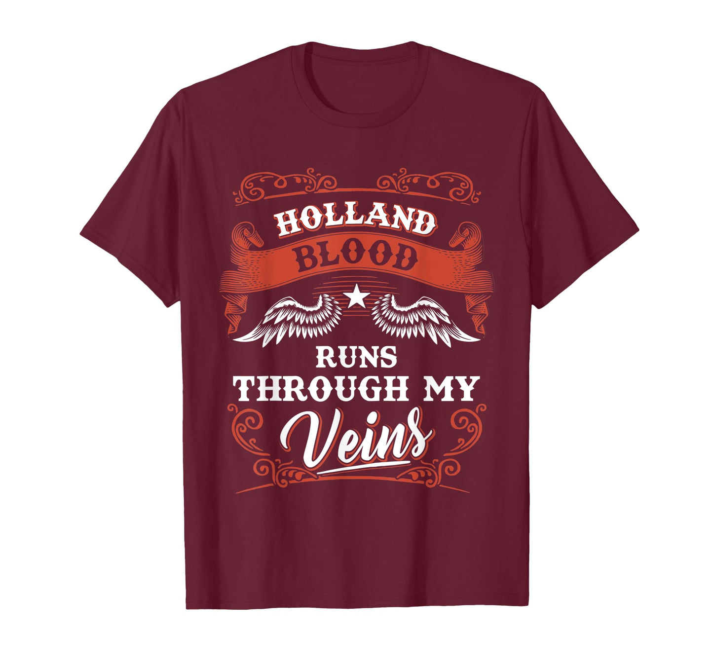 HOLLAND blood runs through my veins shirt 1k2d