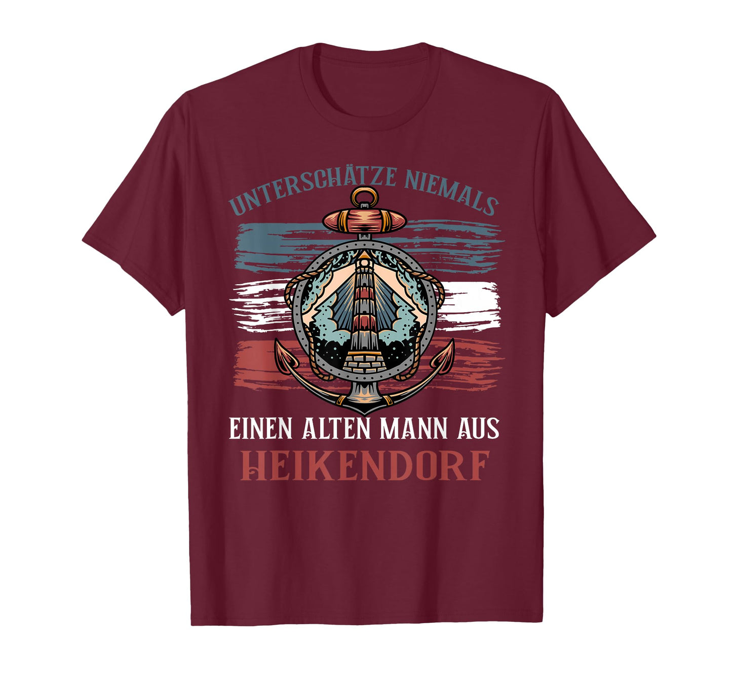 Never Underestimate an Old Man from Heikendorf T-Shirt