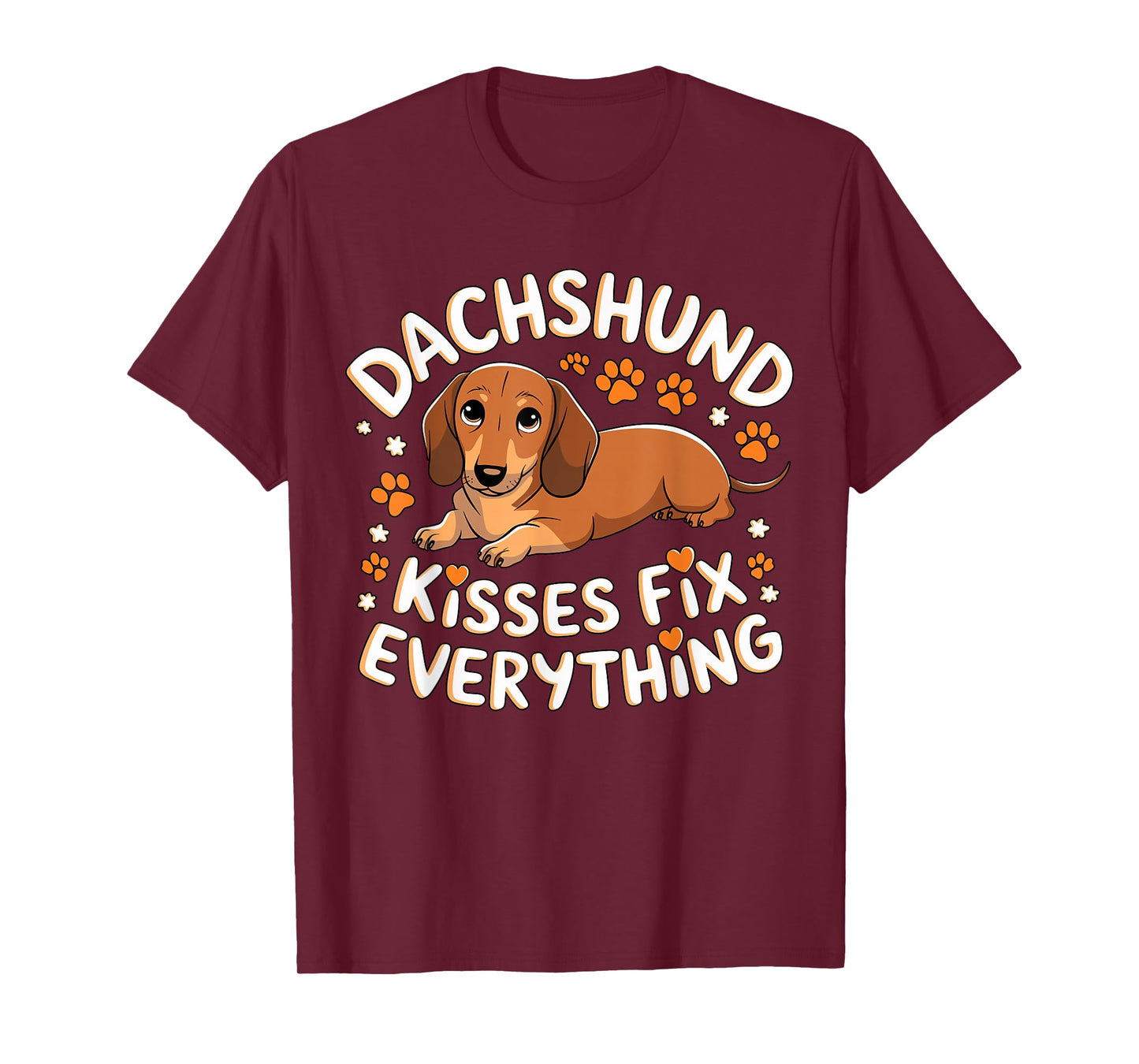 Dachshund Kisses Fix Everything T-Shirt