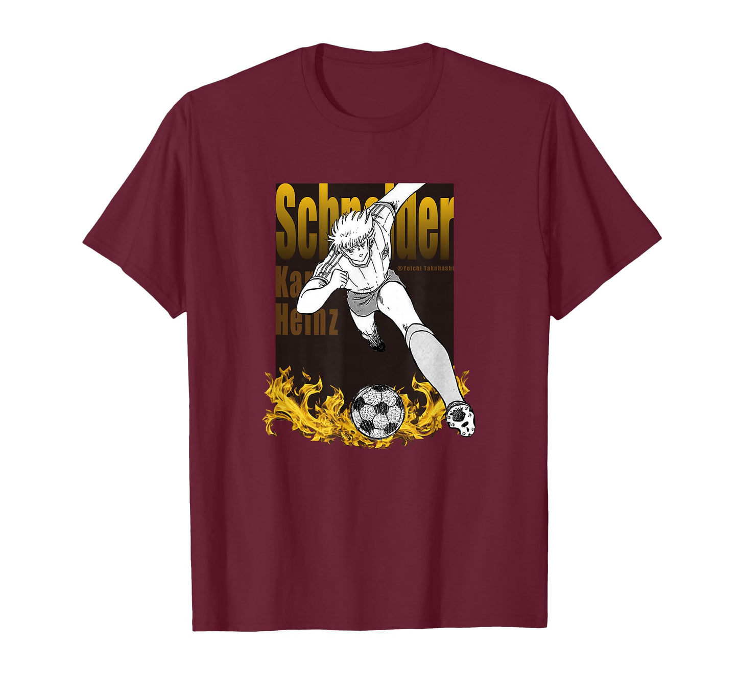 Captain Tsubasa Karl Heinz Schneider (C) Yoichi Takahashi T-Shirt