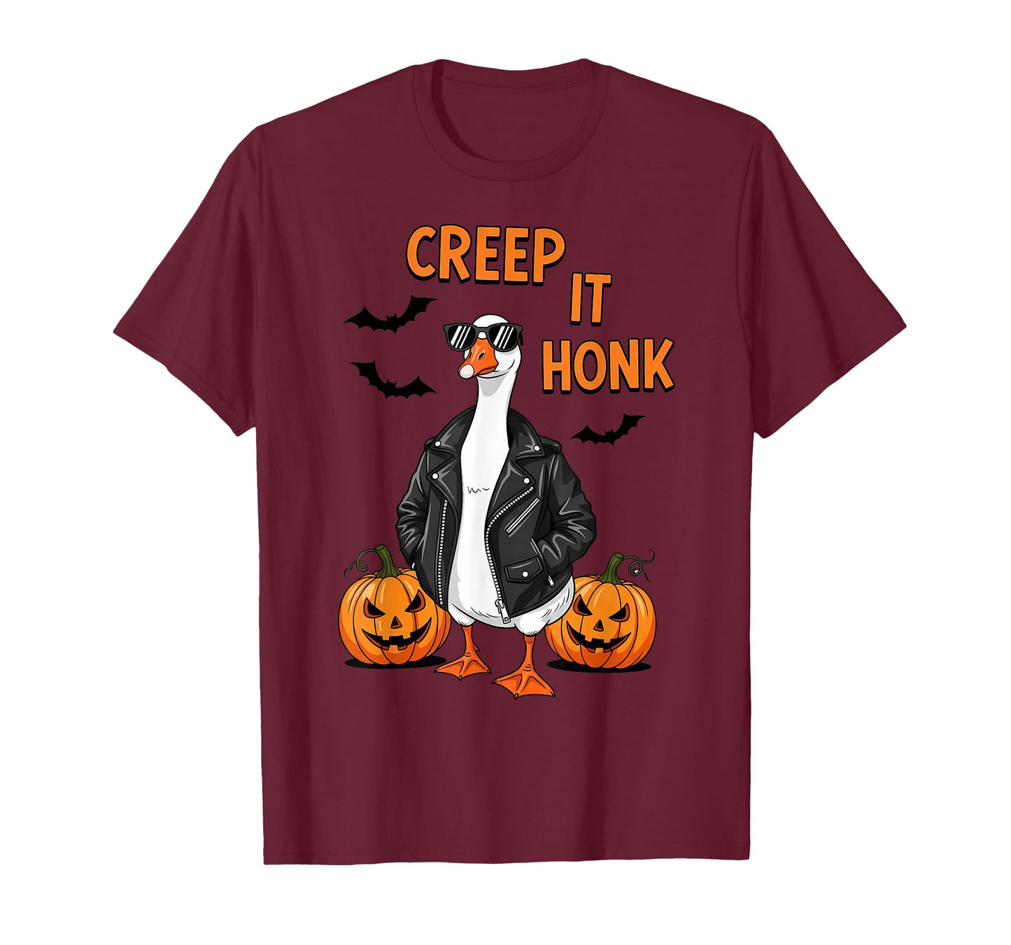 Creep It Honk Funny Silly Goose Halloween Costume for Kids T-Shirt