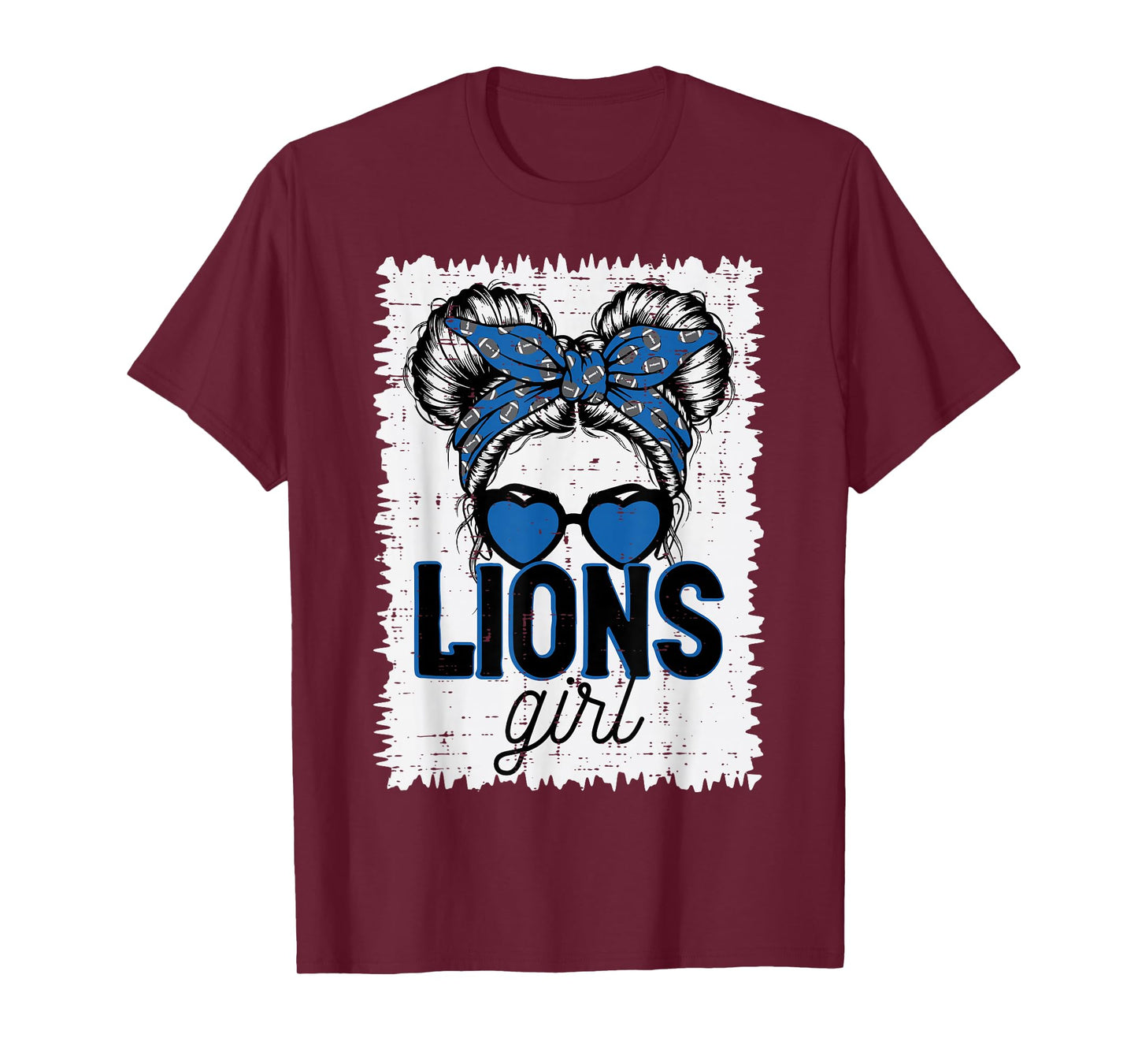 Lion Girl Women Kids Girls Youth Teen T-Shirt