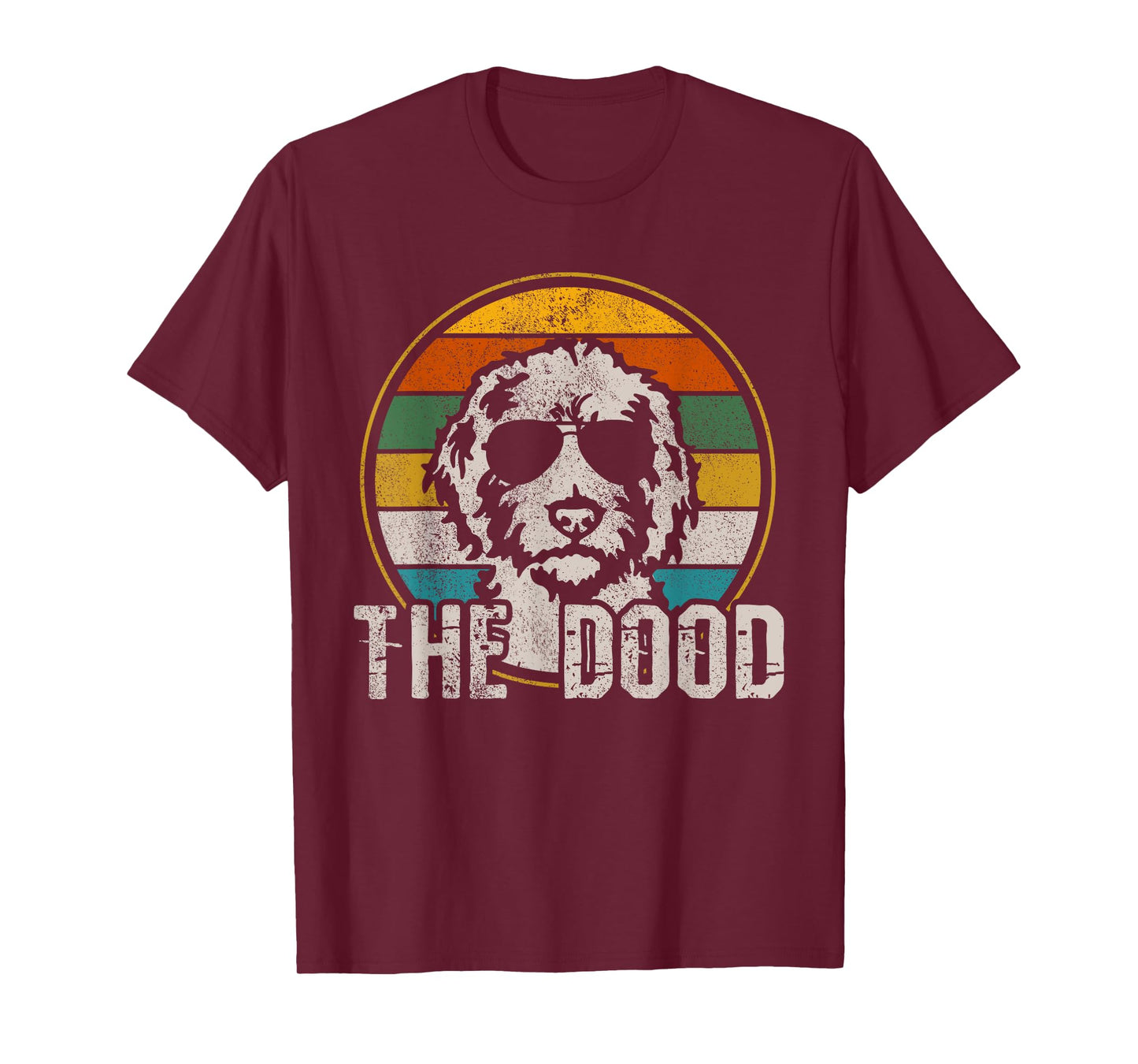 Goldendoodle - The Dood Vintage Retro Dog T-Shirt for Men Women Girls Kids