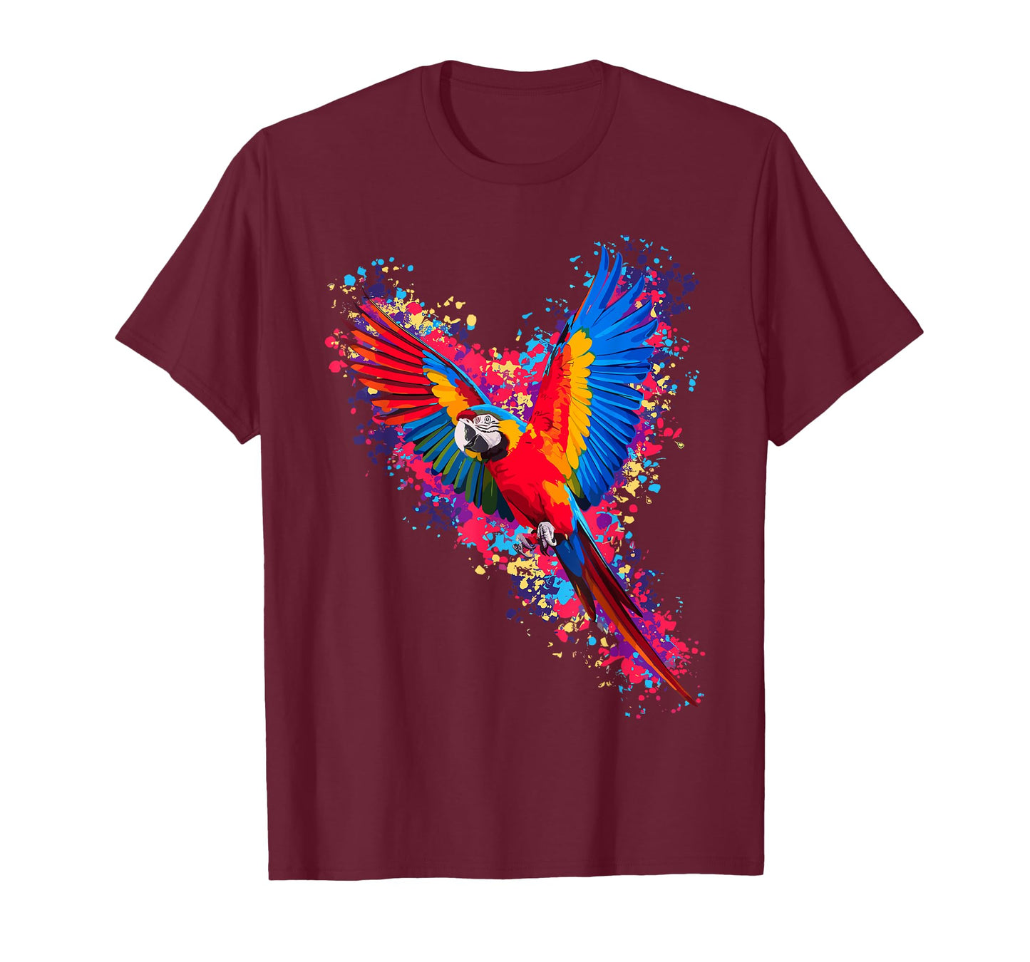 Best Parrot Art For Men Women Kids Tropical Parrot Lover T-Shirt