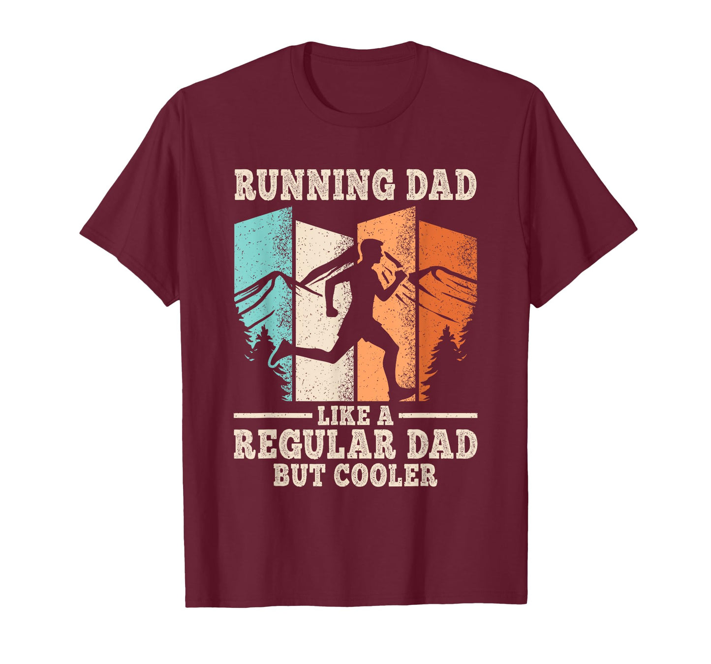 Running Dad Like A Regular Dad But Cooler Run Runner Men T-Shirt