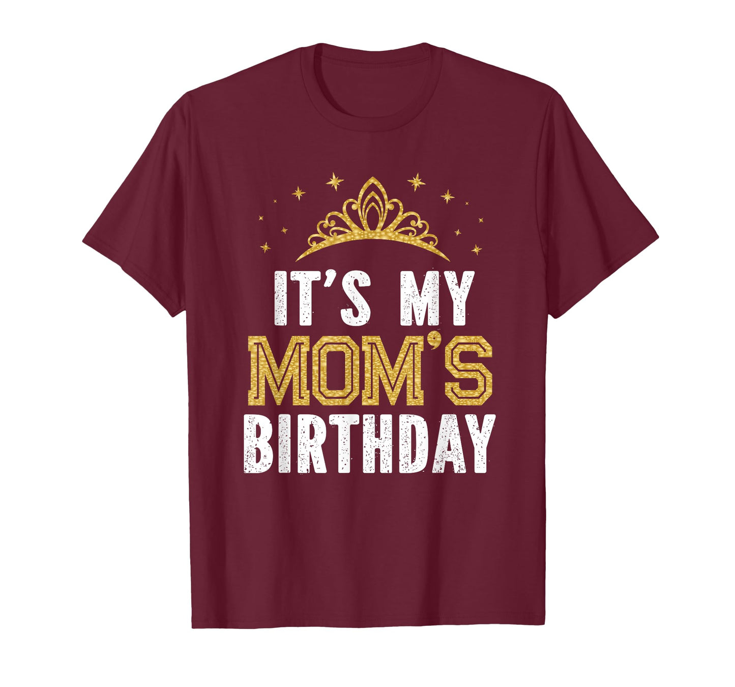 It's My Mom's Birthday Party Family Matching T-Shirt