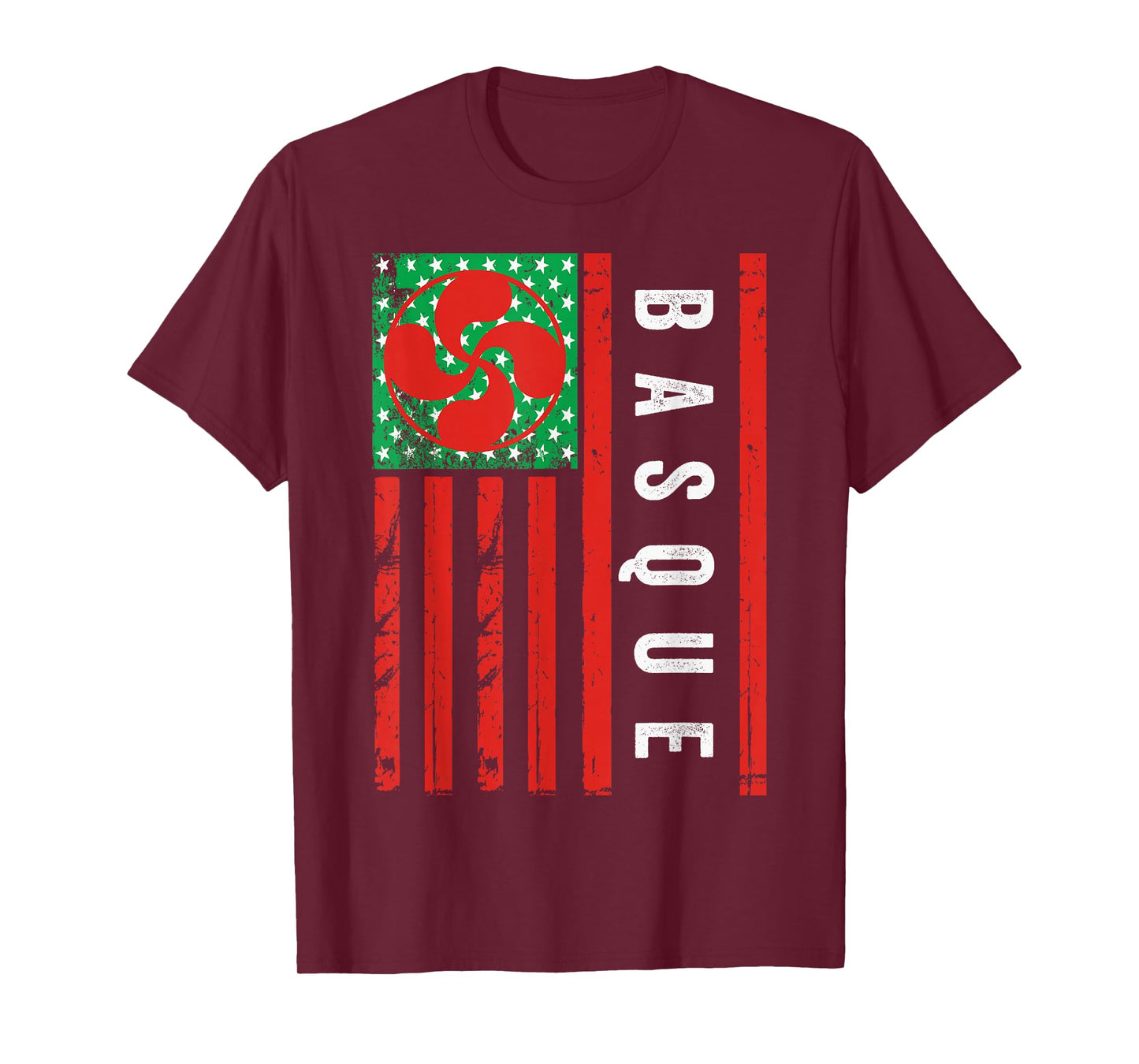 Basque American Flag, Basque Country, Basque Lauburu, Basque T-Shirt