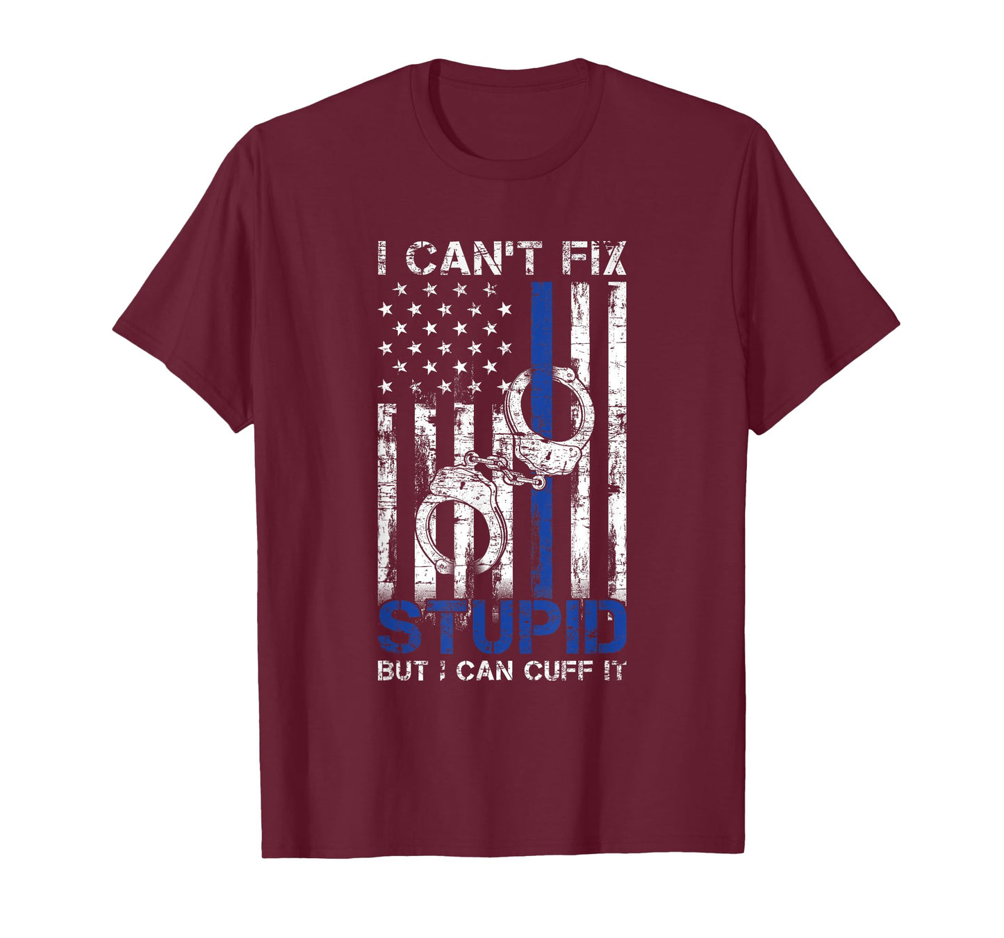 Funny Police Officer Gift Law Enforcement Police T-Shirt