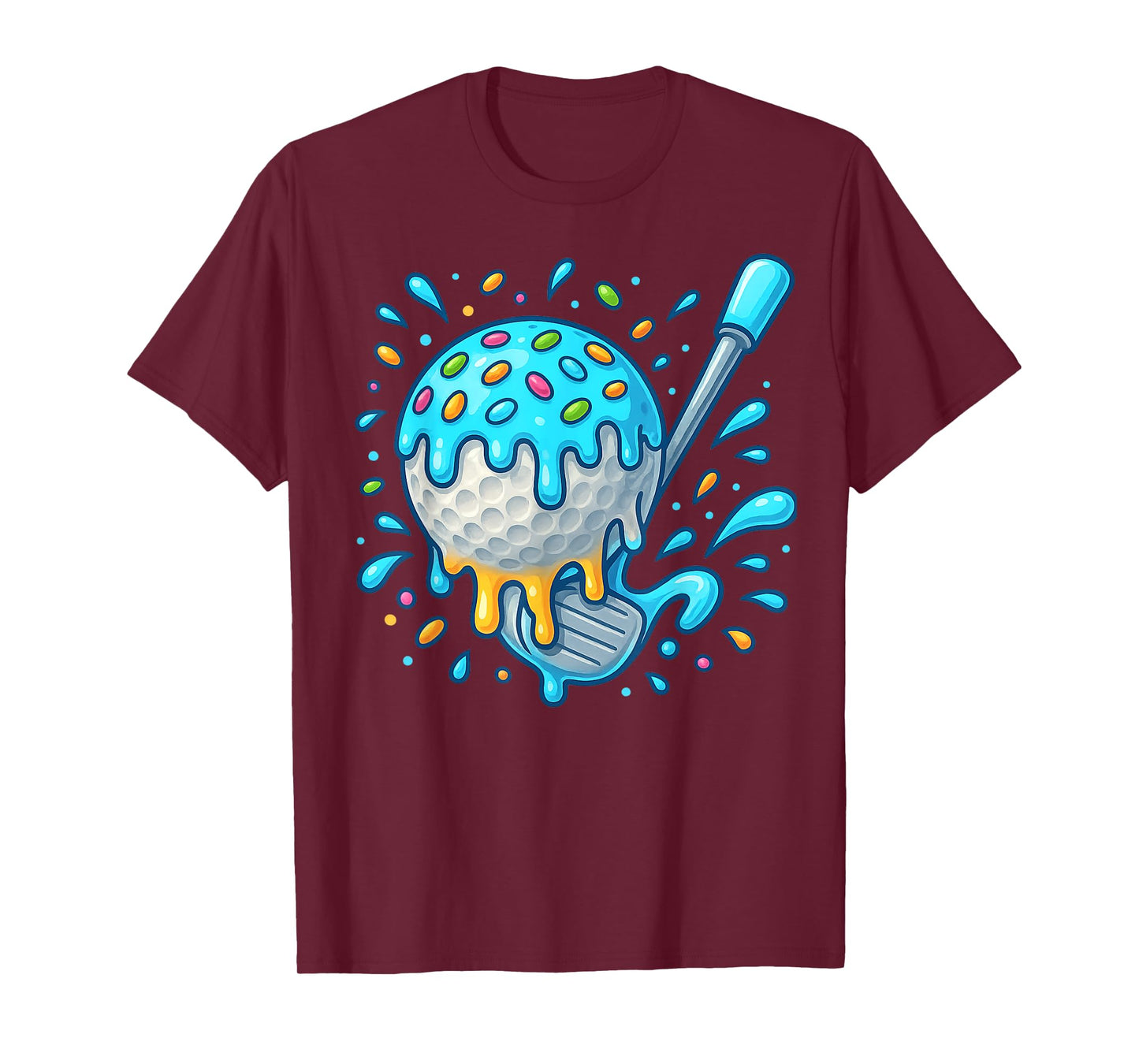 Golf Drip Team for Boys Ice Cream Cool T-Shirt