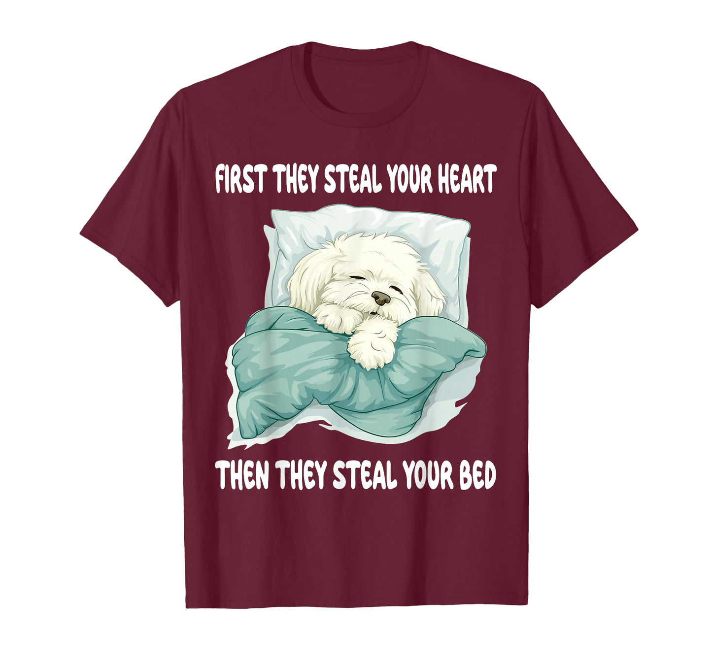 Coton De Tulear Sleeping Pajamas Nightgown T-Shirt