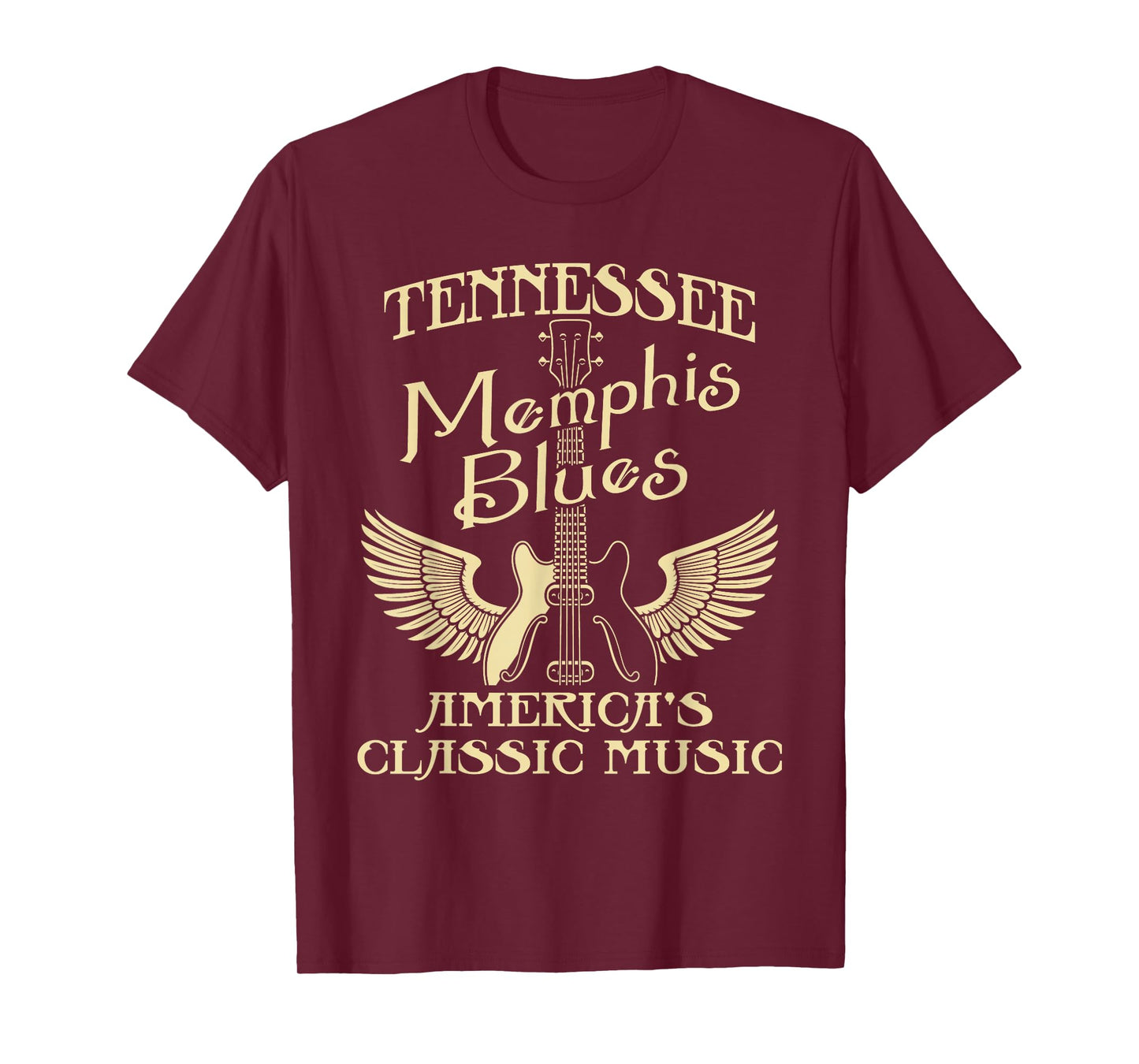 Tennessee Blues America's Classic Music - Musician T-Shirt