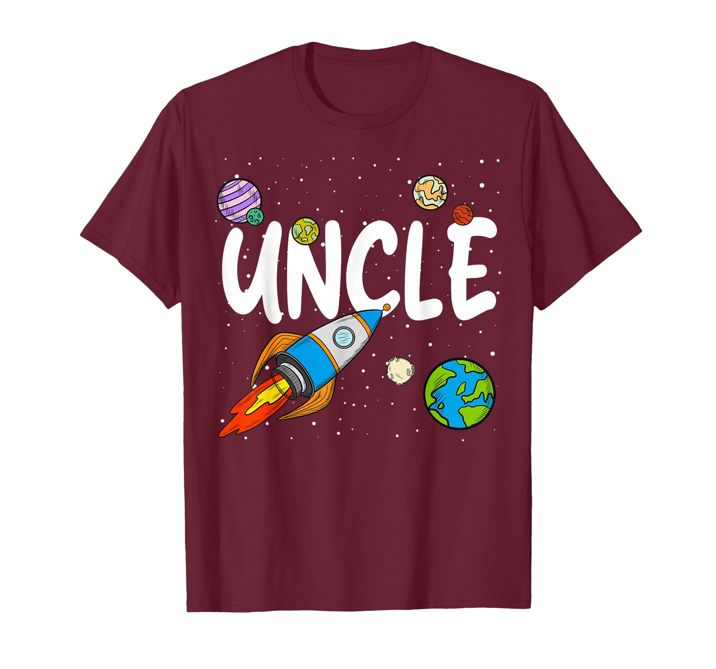 Brother of The Birthday Boy Rocket Space Outfit T-Shirt