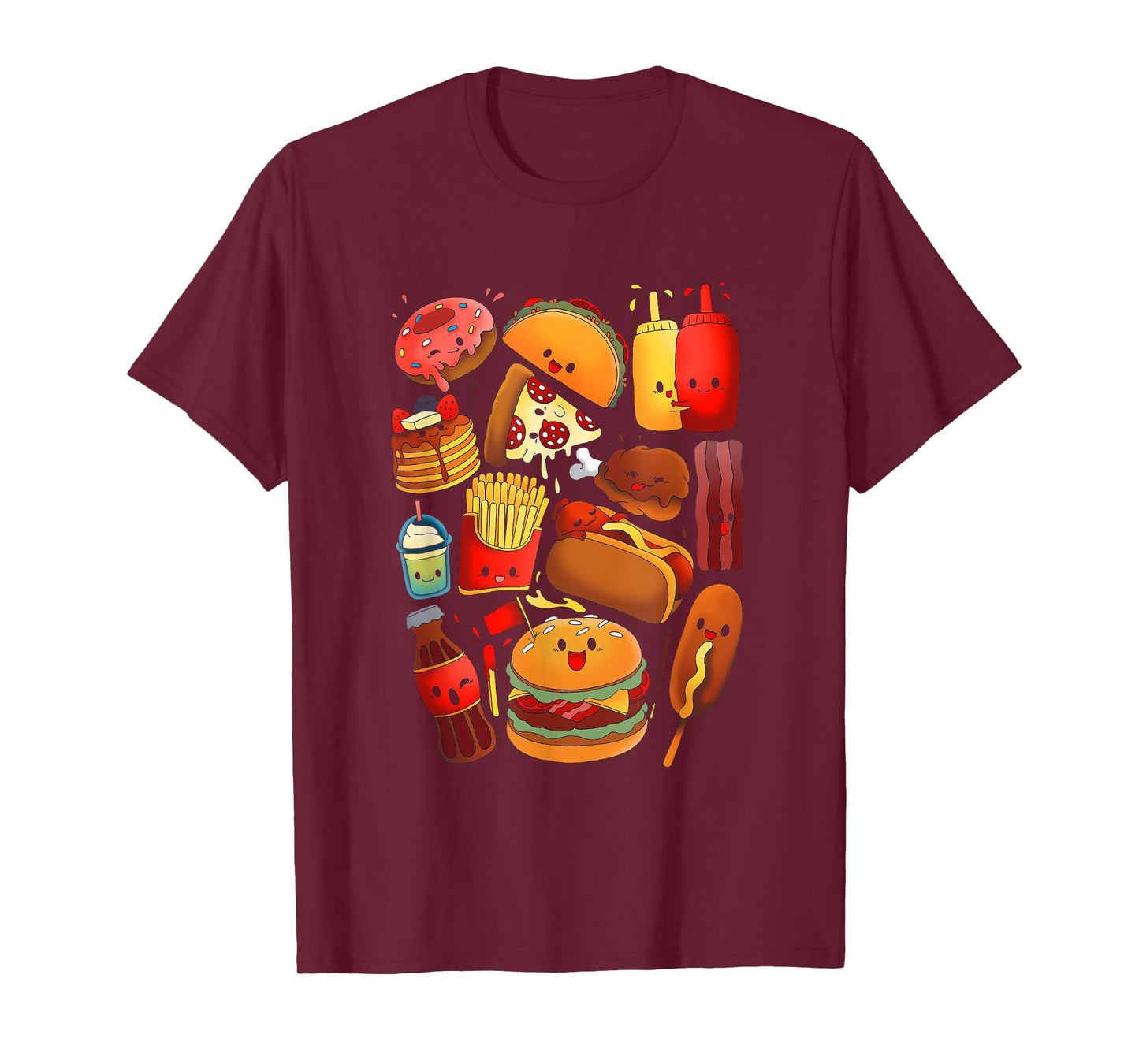 Funny fast food - Fastfood Graphic kawaii T-Shirt