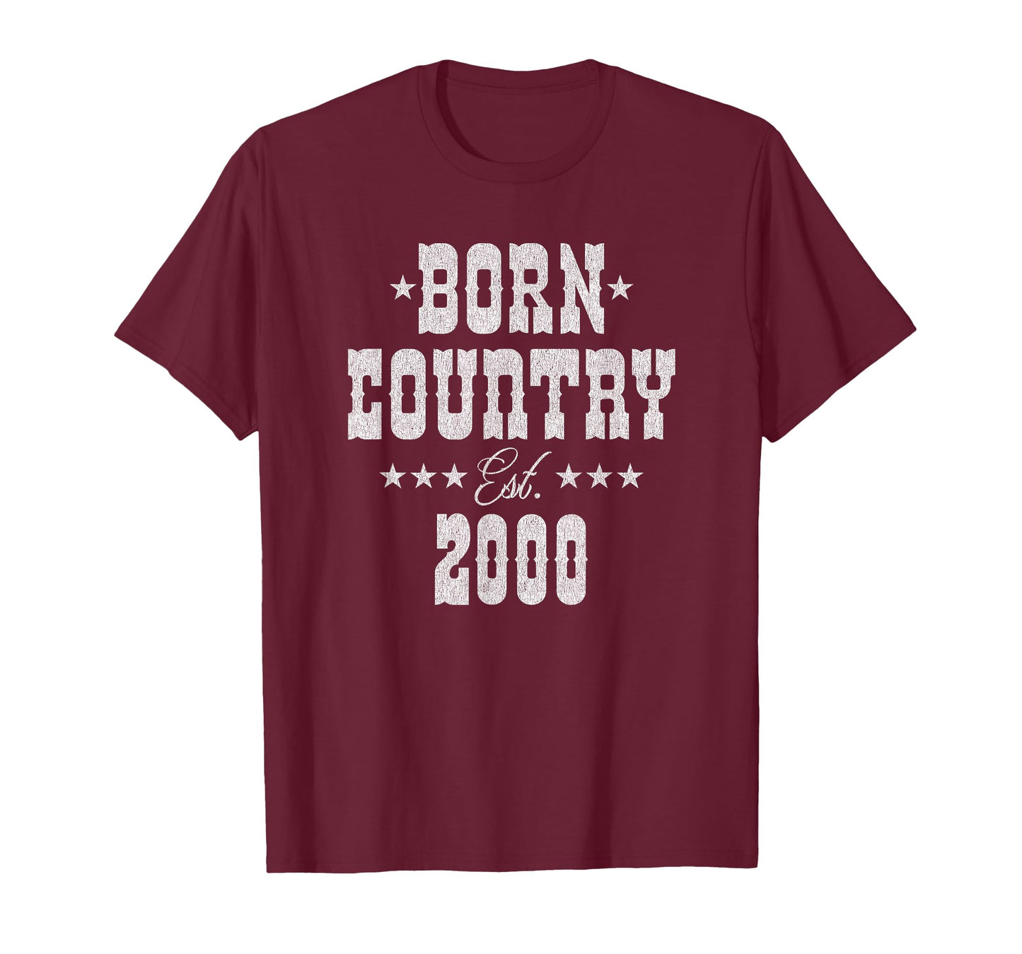 25 Year Old Country Music 2000 25th Birthday T-Shirt