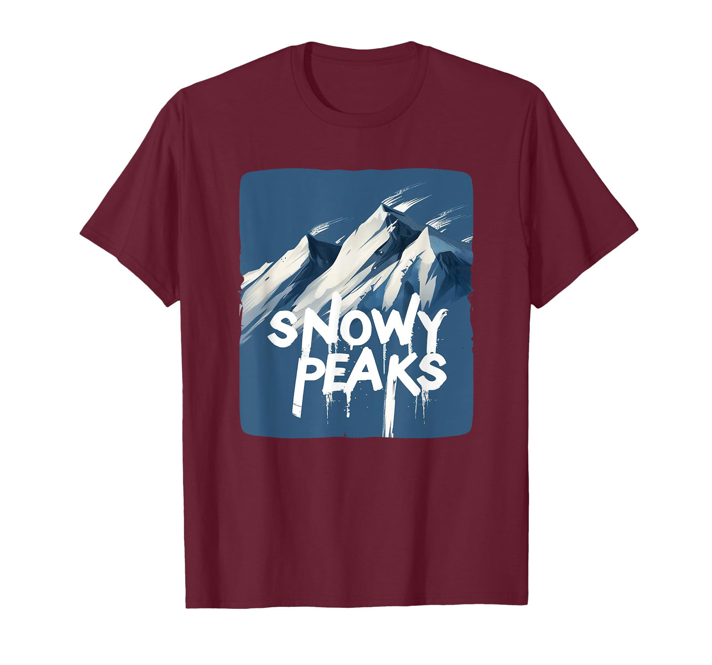 Discover Snowy Peaks with This ICY Adventure Graphic T-Shirt