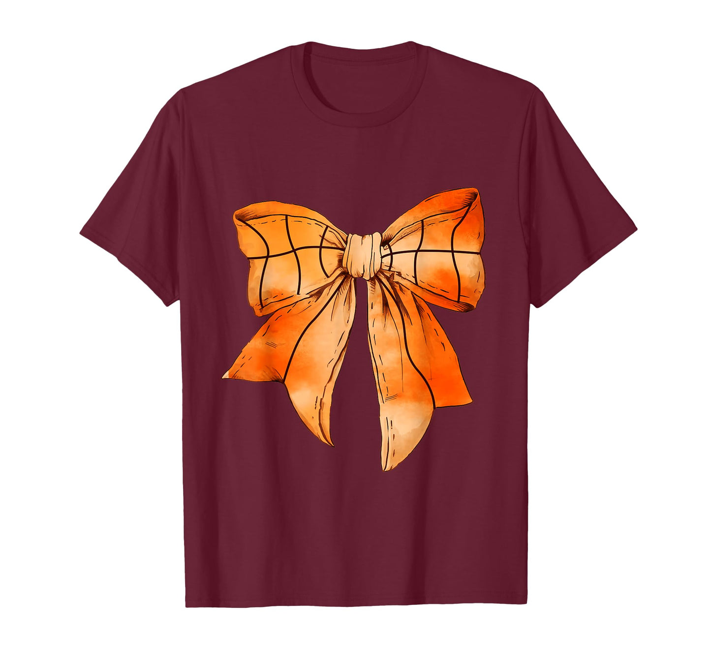 Basketball Mom Coquette Bow For Gameday T-Shirt