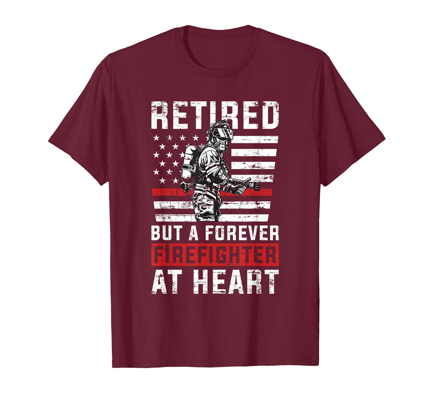 Fireman Pride 911 Rescue Retirement Gift Retired Firefighter T-Shirt