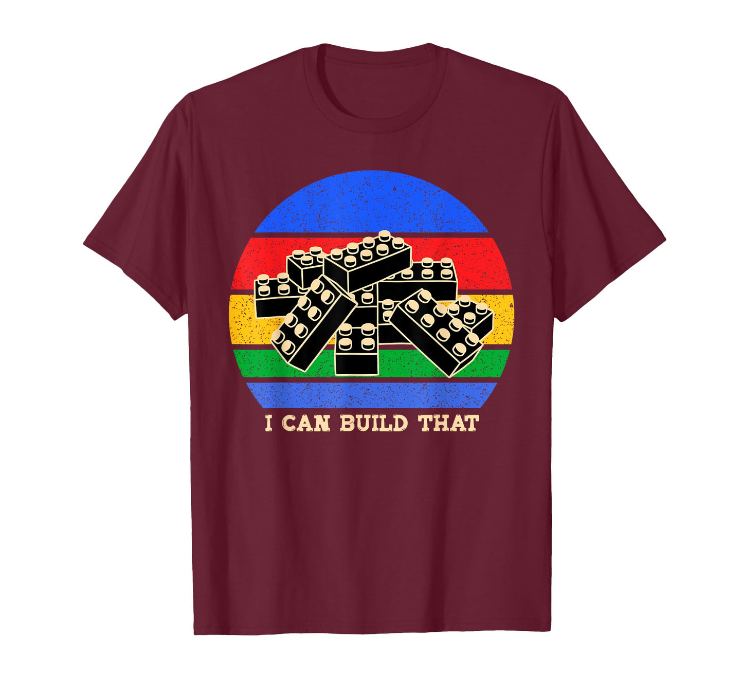 I Can Build That Master Builder Building Blocks Kids T-Shirt