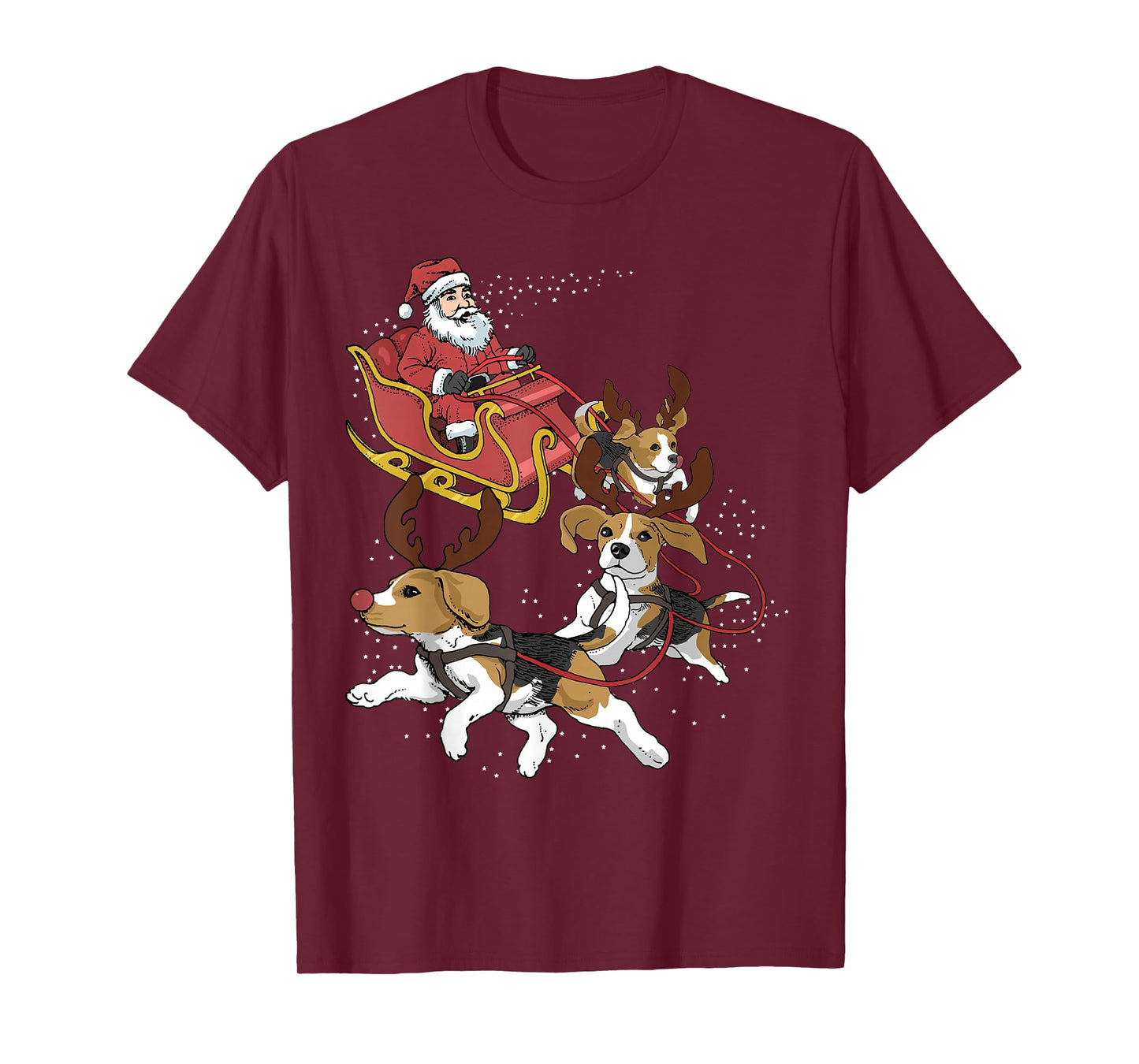 Funny Beagle Christmas for Cute Dog Lovers T-Shirt