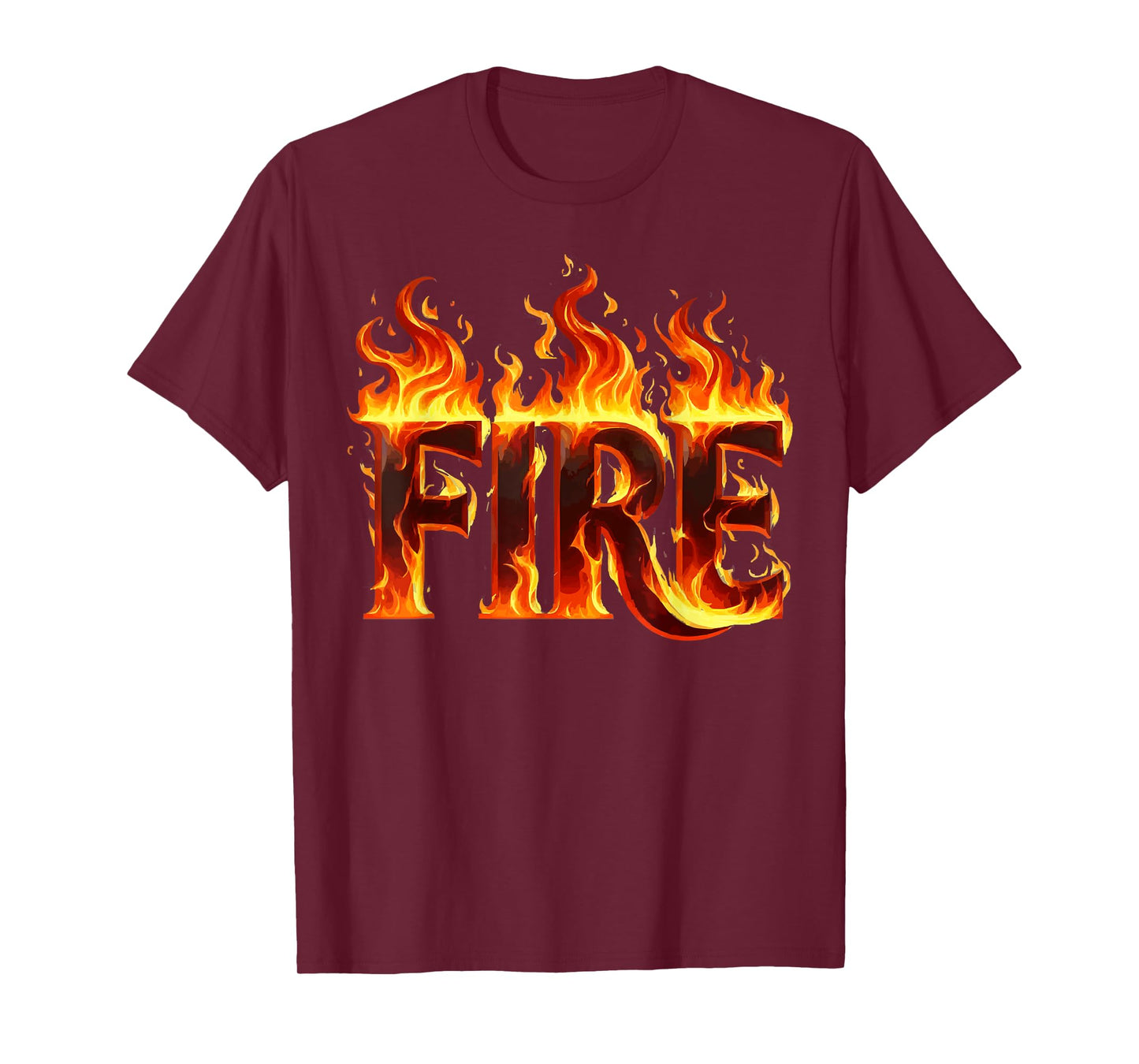 Couple Matching FIRE and ICE Halloween Party Lazy Costume T-Shirt