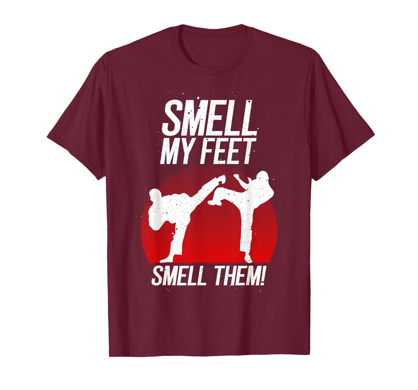 Cool Karate Gift for Boys Girls Funny Smell My Feet Karate T-Shirt