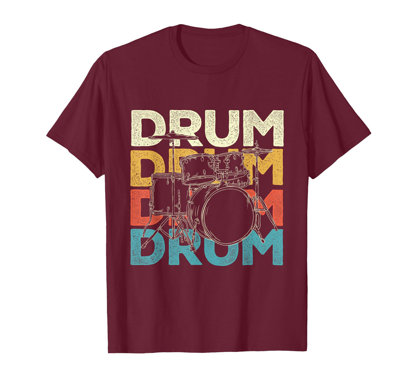 Drum - Drummer Band Lover Percussionist Drumming T-Shirt