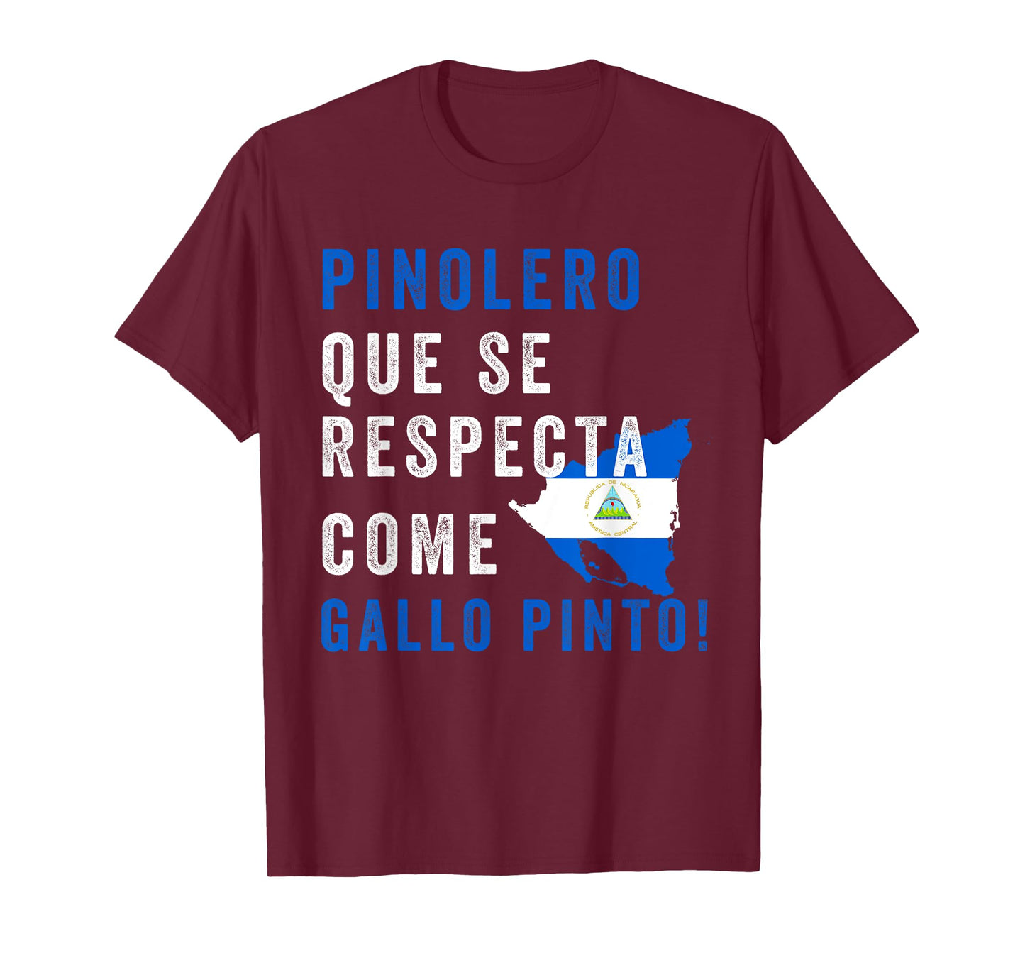 Nicaragua Flag Camiseta Nicaraguan Nicoya Pinoleros Nica T-Shirt