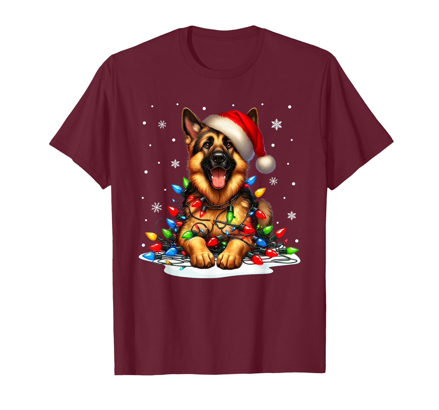 Christmas Pajamas German Shepherd Christmas Outfit Shepherd T-Shirt