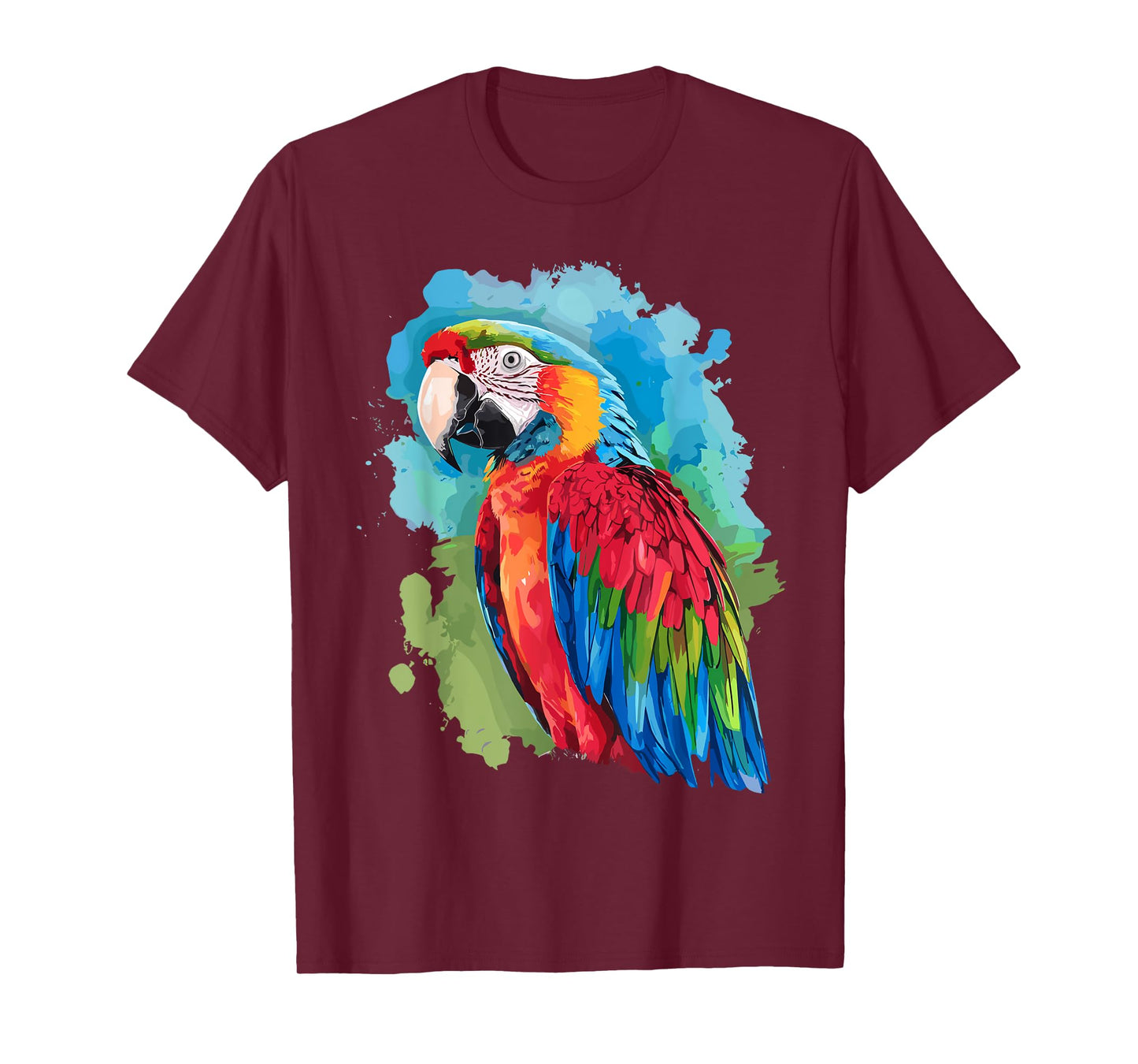 Best Parrot Art For Men Women Kids Tropical Parrot Lover T-Shirt