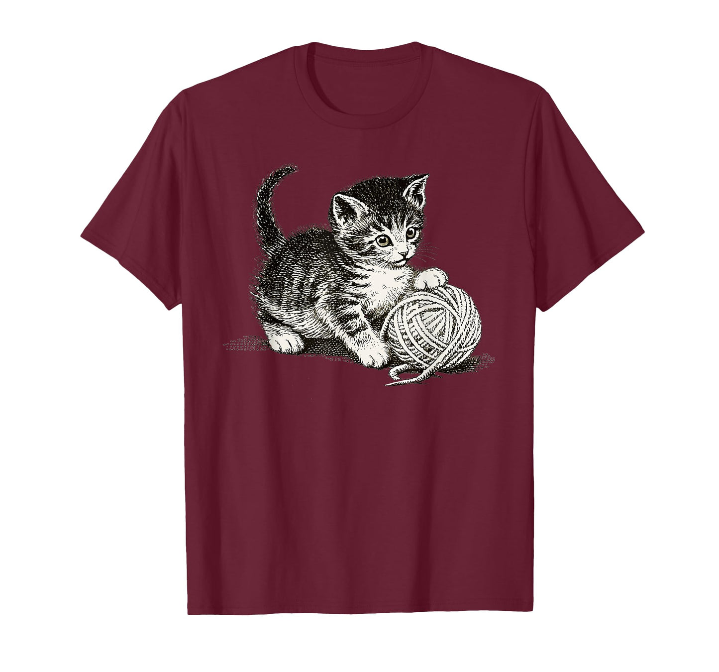 Vintage Kitten and Yarn T-Shirt
