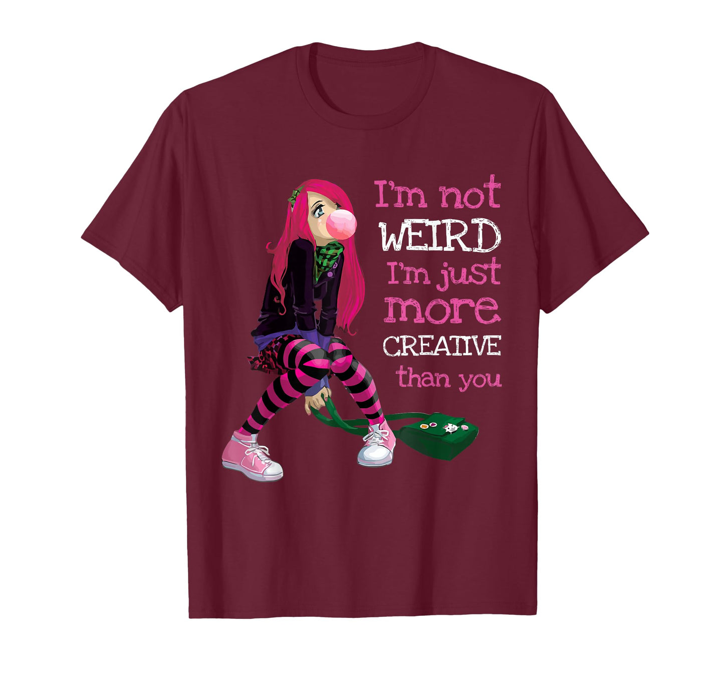 Kawaii Anime Girl Kawaii Clothes Anime Clothing Goth Girl T-Shirt